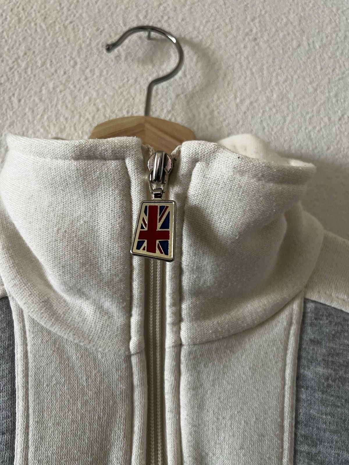 Reebok Vintage 90s Reebok Vector Track Jacket Cream Gray Union L Size US L / EU 52-54 / 3 - 4 Thumbnail