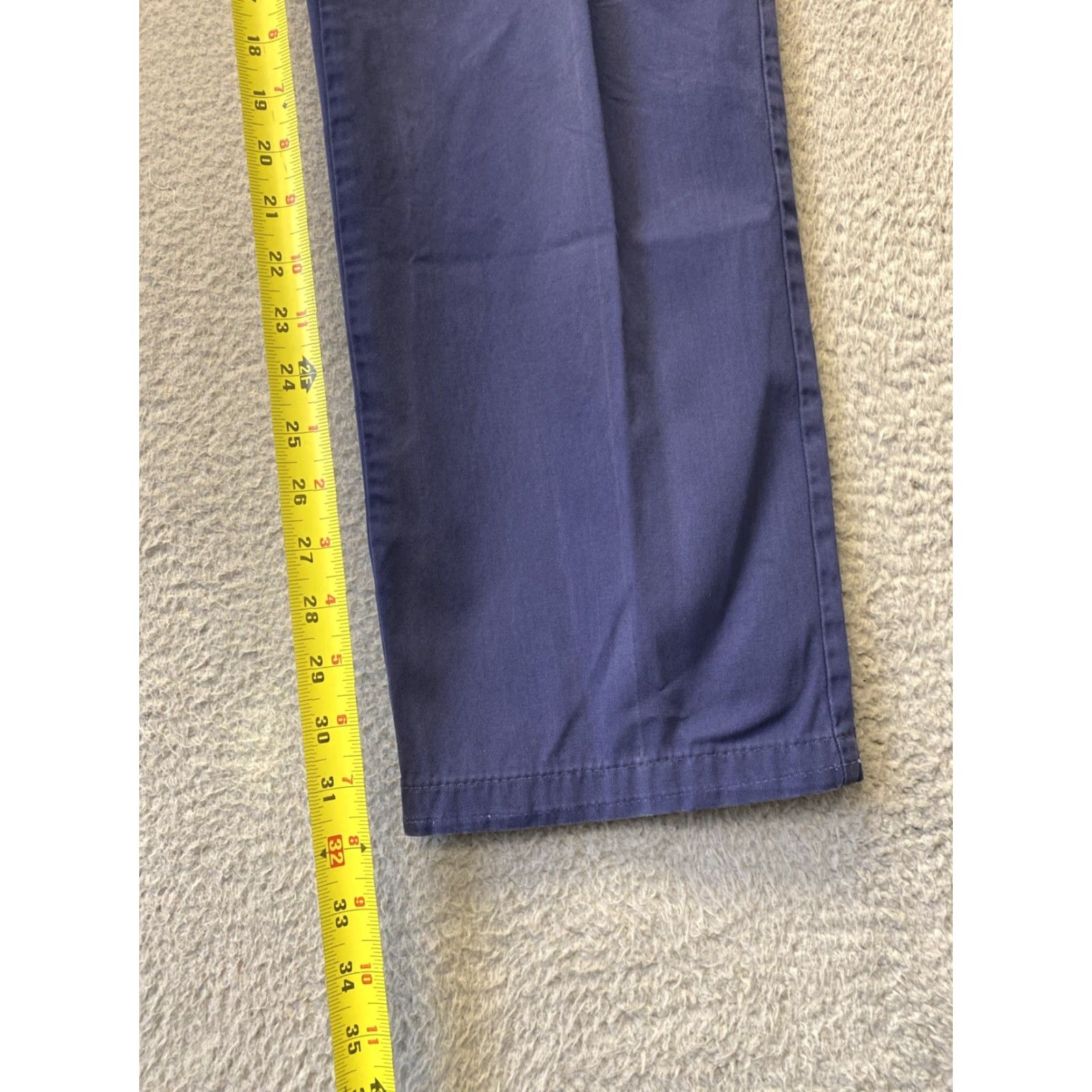Brooks Brothers Brooks Brothers Chino Pants Mens 36x32 Blue Dress Slacks Flat Front Zip Solid Cotton 32 Inseam Straight Leg Preppy Vintage: No Size US 36 / EU 52 - 4 Thumbnail