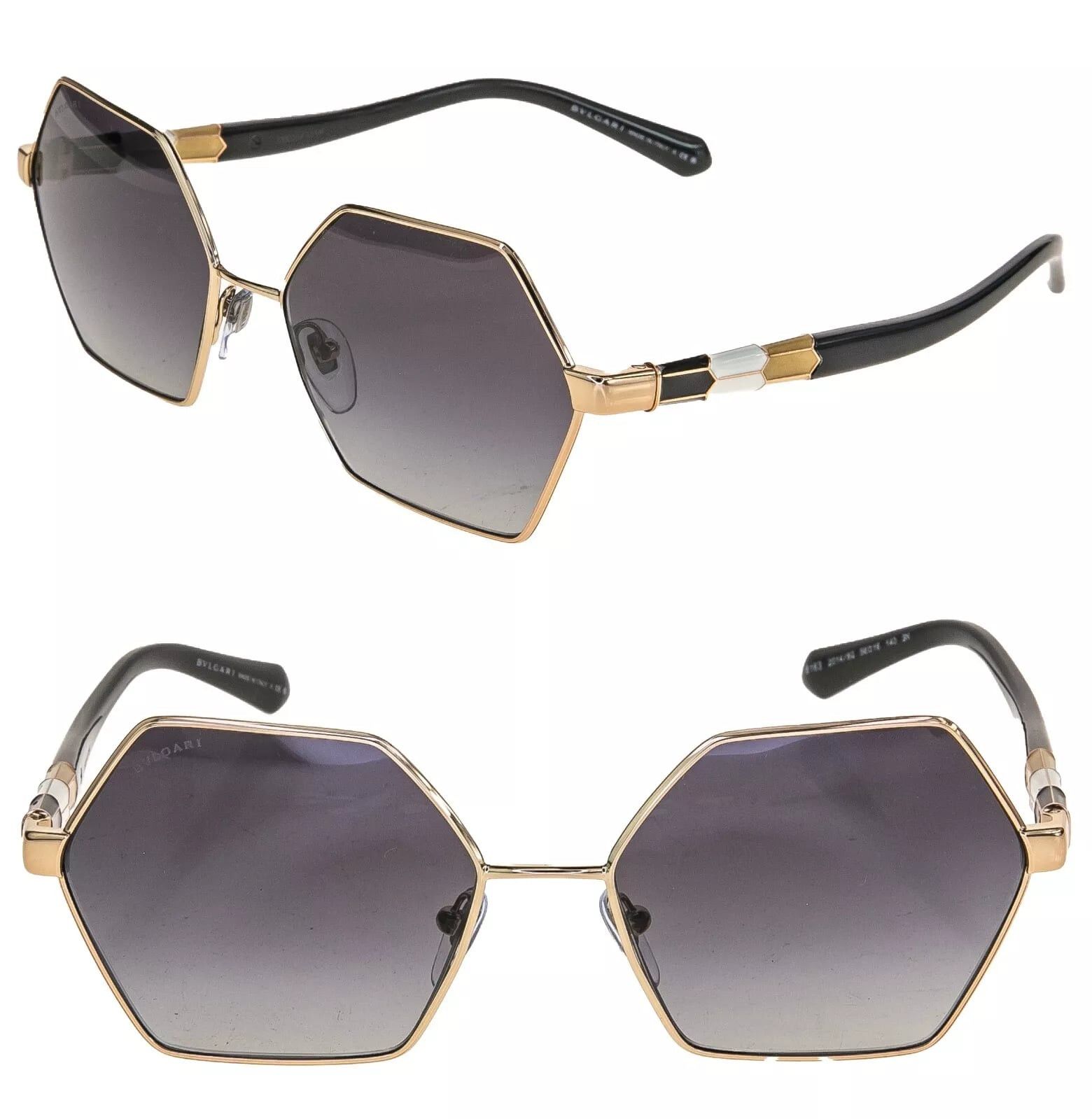 BVLGARI Serpenti BV6163 Black Fashion Sunglass 6163