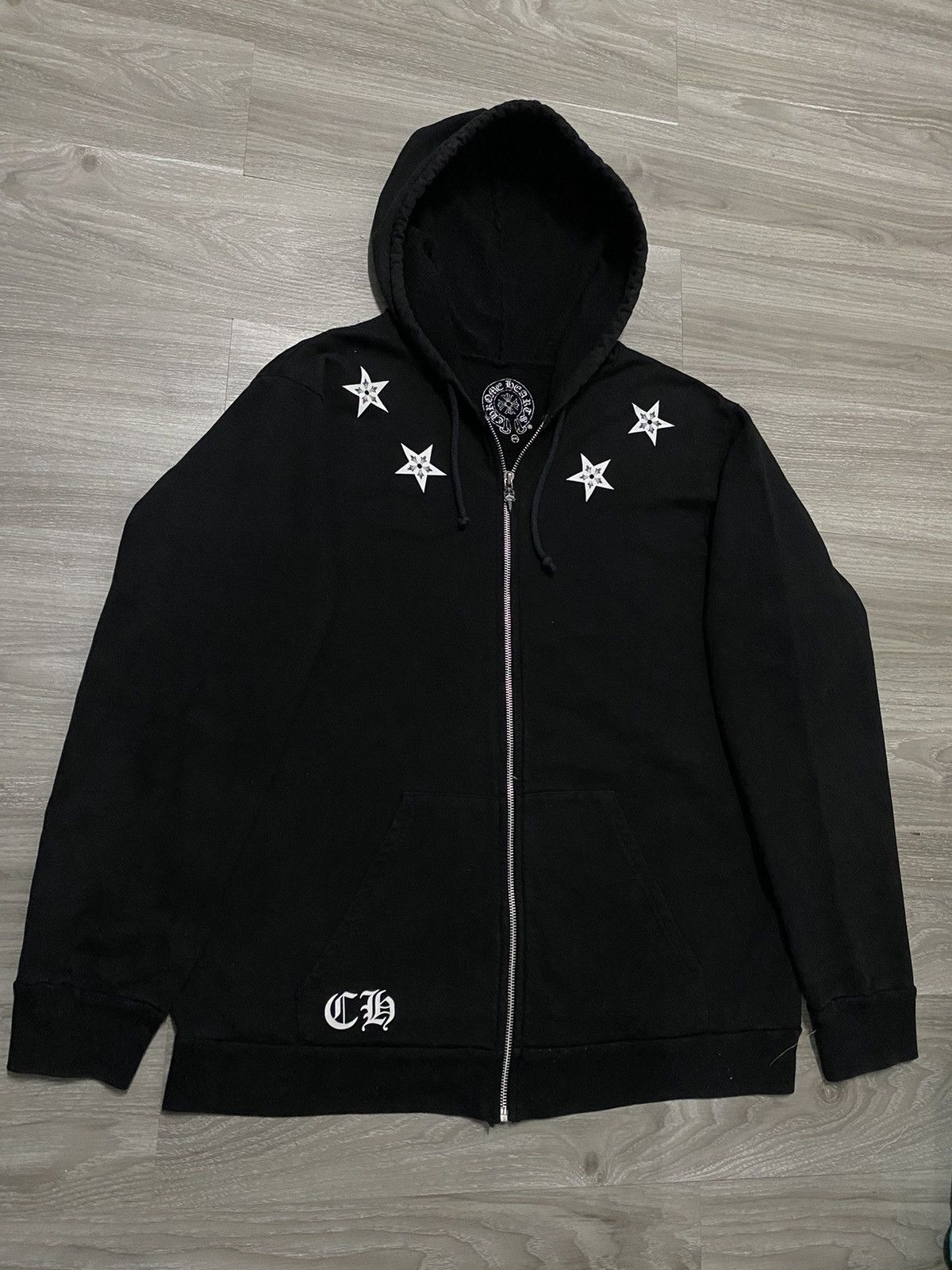 Chrome Hearts Chrome Hearts Fuck You Horseshoe Floral Cross