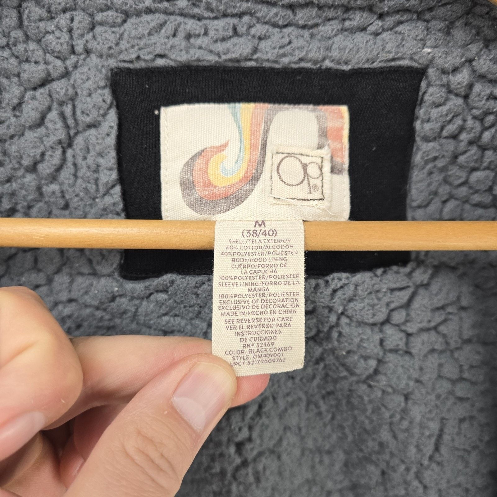 Ocean Pacific Vintage Op Ocean Pacific Full Zip Hoodie Medium Sherpa Lined Size US M / EU 48-50 / 2 - 5 Thumbnail