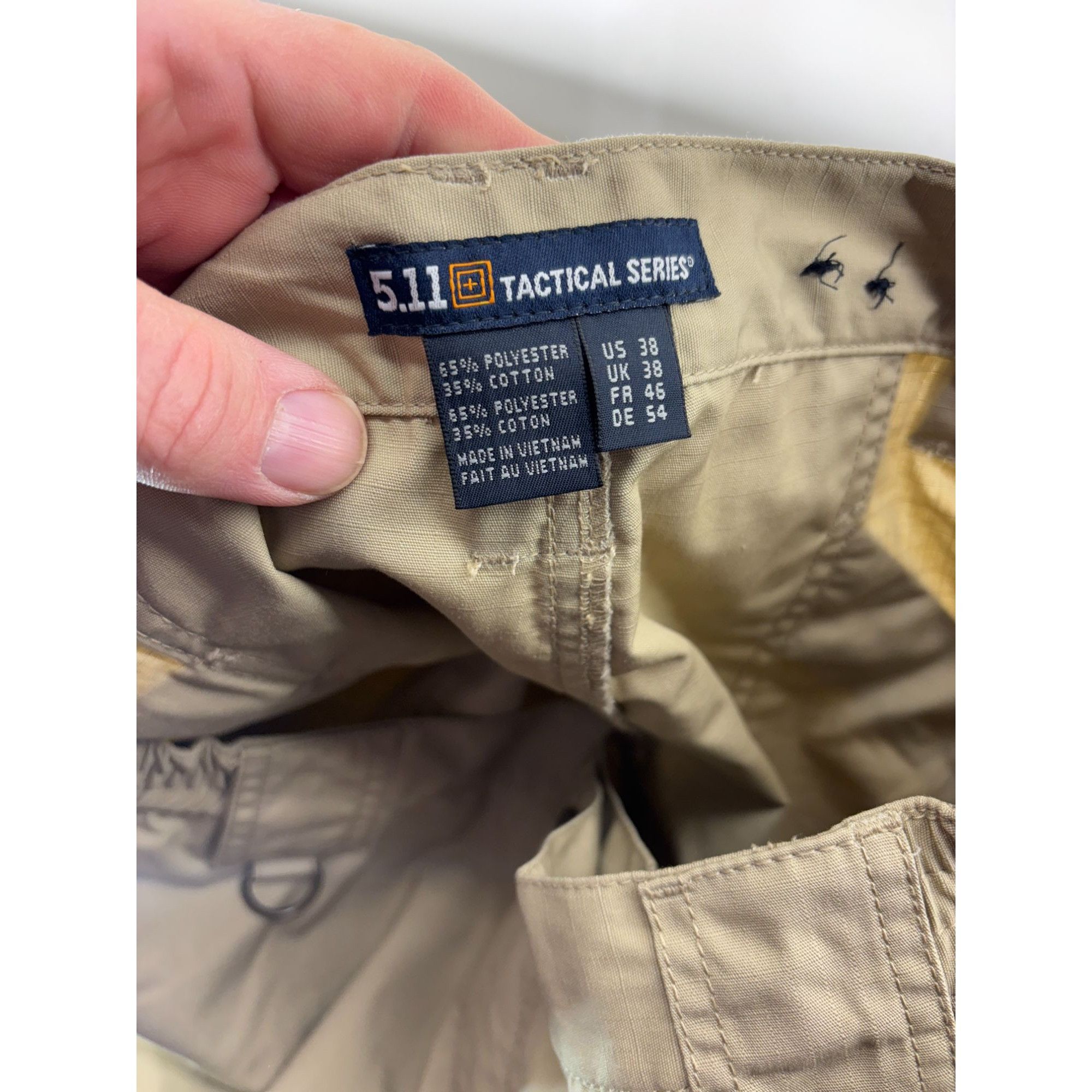 5.11 511 Tactical Shorts Mens 38 Taclite Pro Ripstop Cargo Utilit Size US 38 / EU 54 - 5 Thumbnail