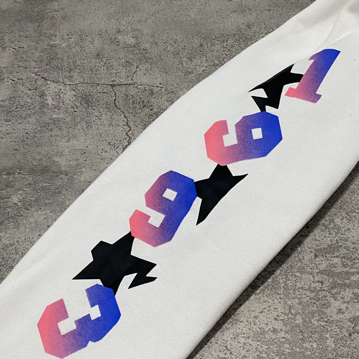 Bape Bape Logo White Pullover Hoodie Size US XL / EU 56 / 4 - 7 Thumbnail