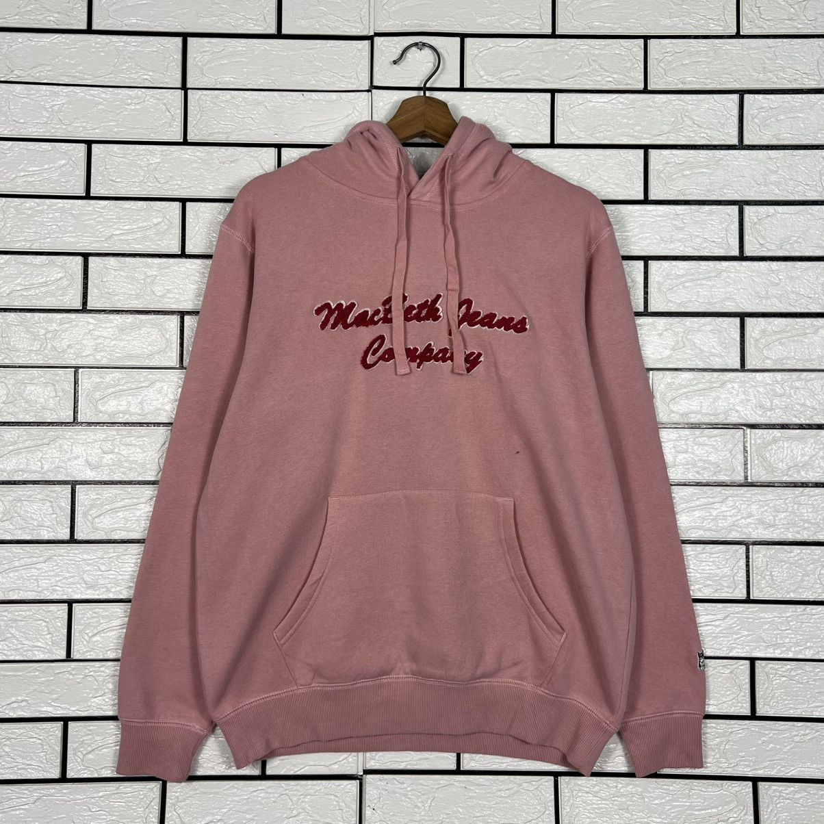 Macbeth MACBETH JEANS COMPANY Big Logo Pullover Hoodies #4263-C194 Size L / US 10 / IT 46 - 8 Thumbnail