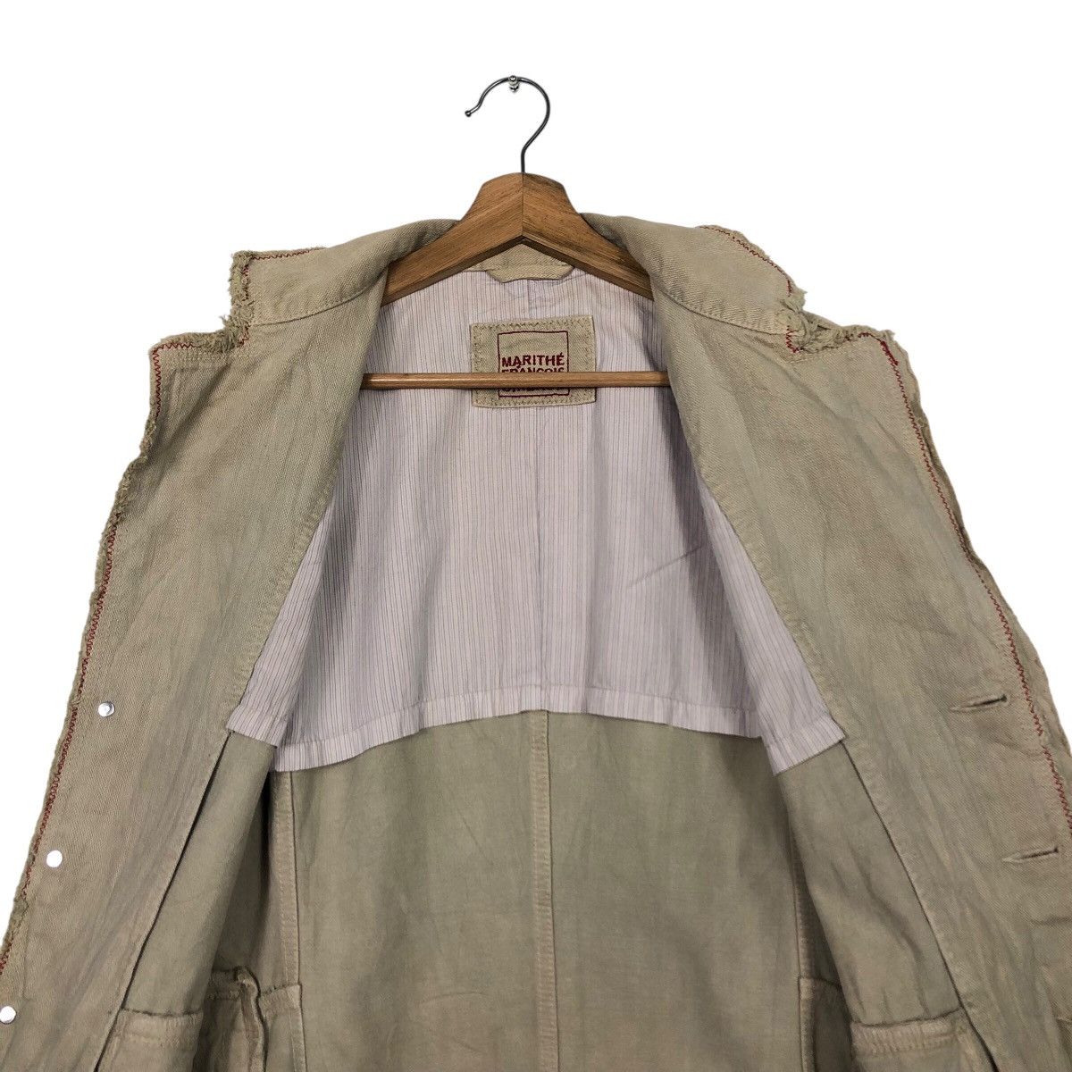 Marithe + Francois Girbaud 📌Rich Brown Vintage Chore Jacket Marithe Francois Girbaud Size US M / EU 48-50 / 2 - 14 Thumbnail