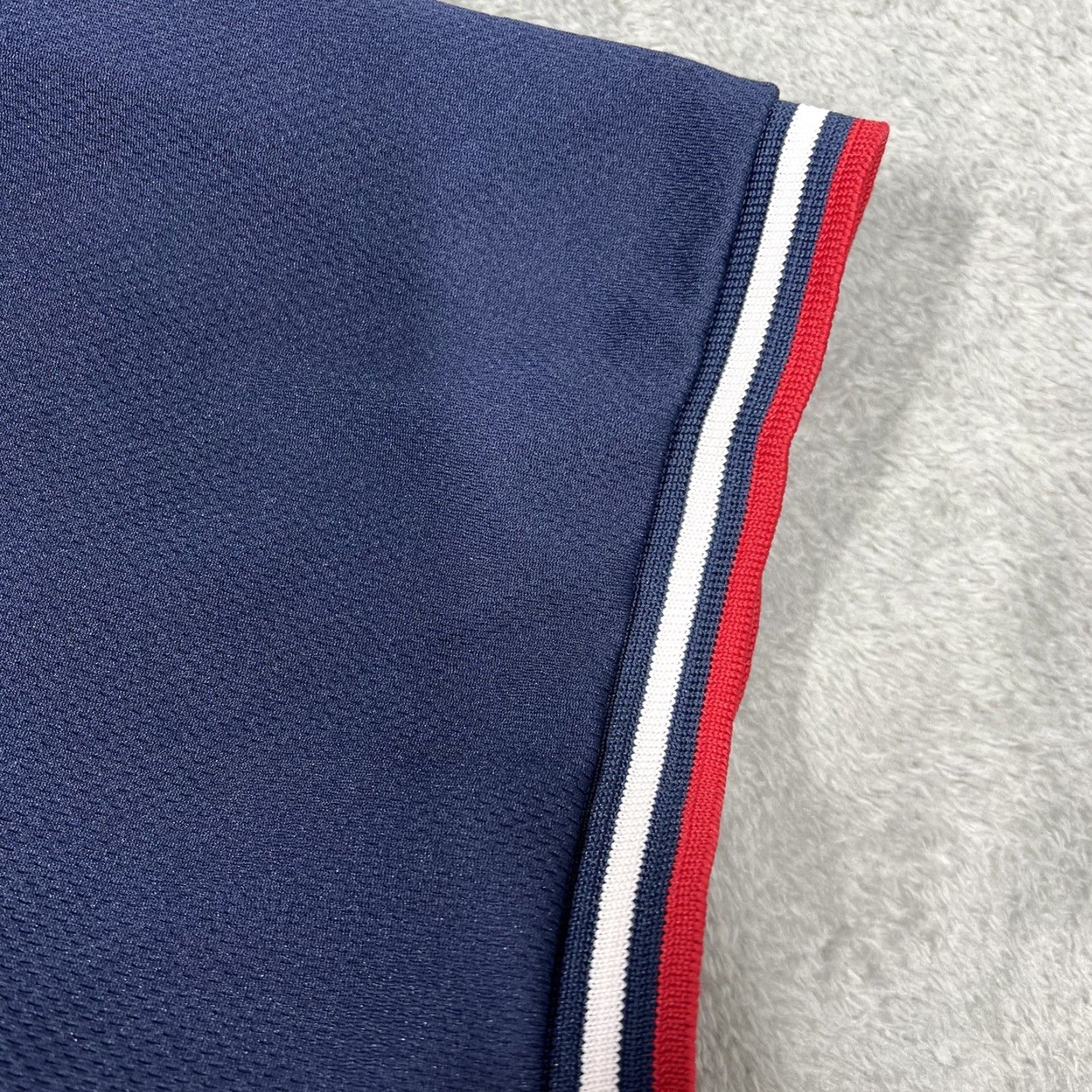 Vintage Cooperstown Dreams Park Polo Shirt Men Large Navy Blue Short Sleeve Shirt Size US L / EU 52-54 / 3 - 3 Thumbnail
