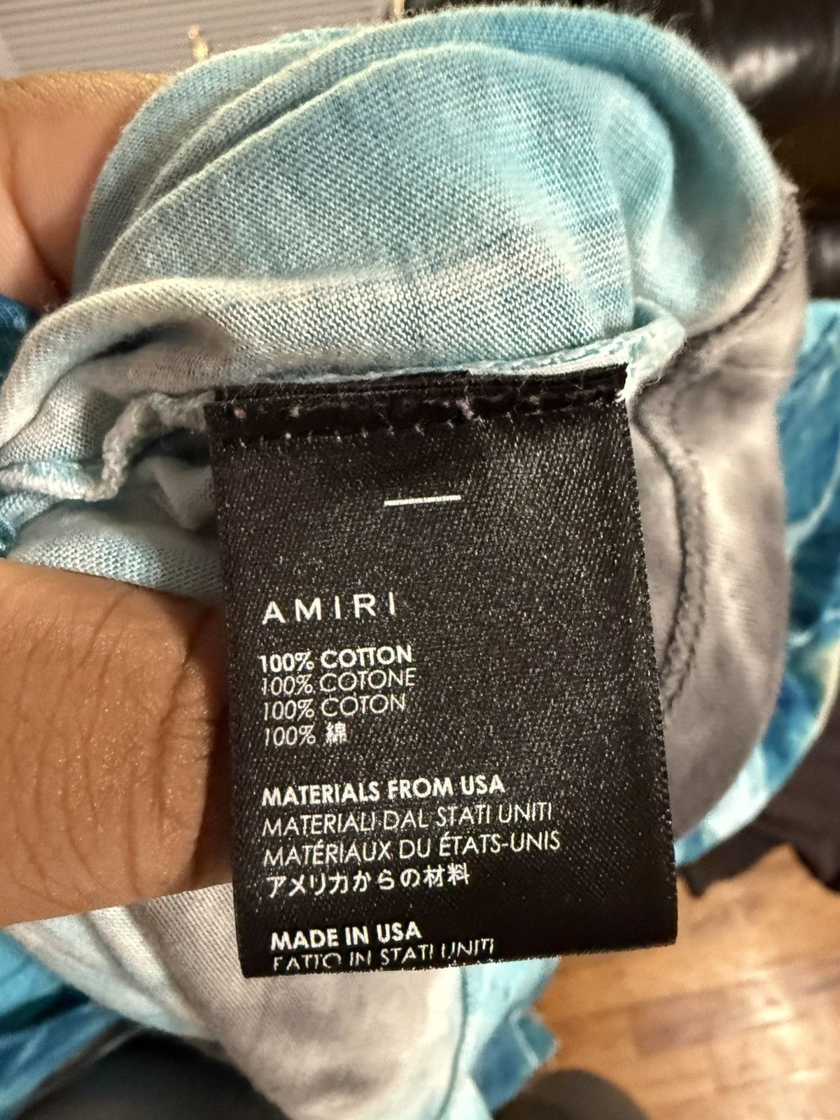 Amiri Amiri Tie Die Hearts Size XXL Size US XXL / EU 58 / 5 - 7 Thumbnail