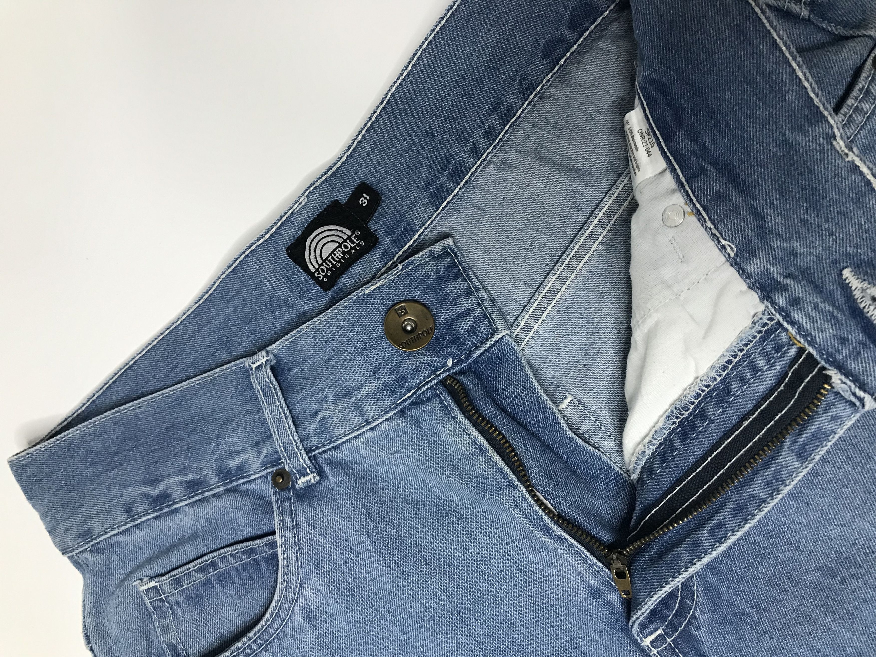 Southpole Southpole Denim Shorts Mens Sz 31 Size US 31 - 5 Thumbnail