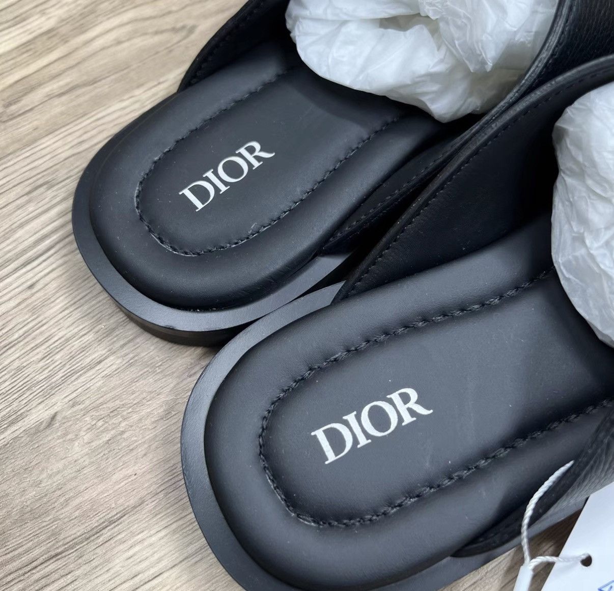 Dior Dior Black CD Slide Sandals J41 Size US 6.5 / EU 39-40 - 5 Thumbnail