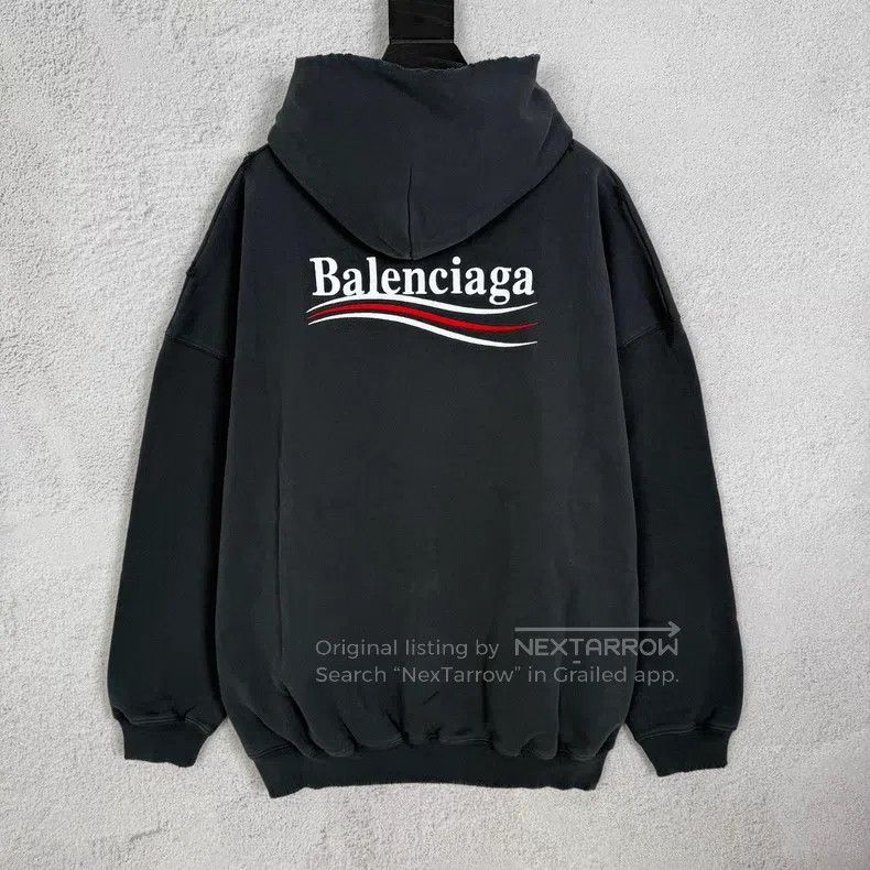 Balenciaga Balenciaga Coca-Cola Wave Letter Pattern Embroidered Destr Size US M / EU 48-50 / 2 - 2 Thumbnail