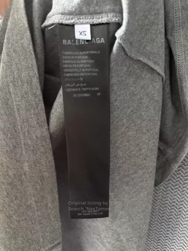 Balenciaga Balenciaga Loose Short Sleeve Size US XS / EU 42 / 0 - 7 Thumbnail