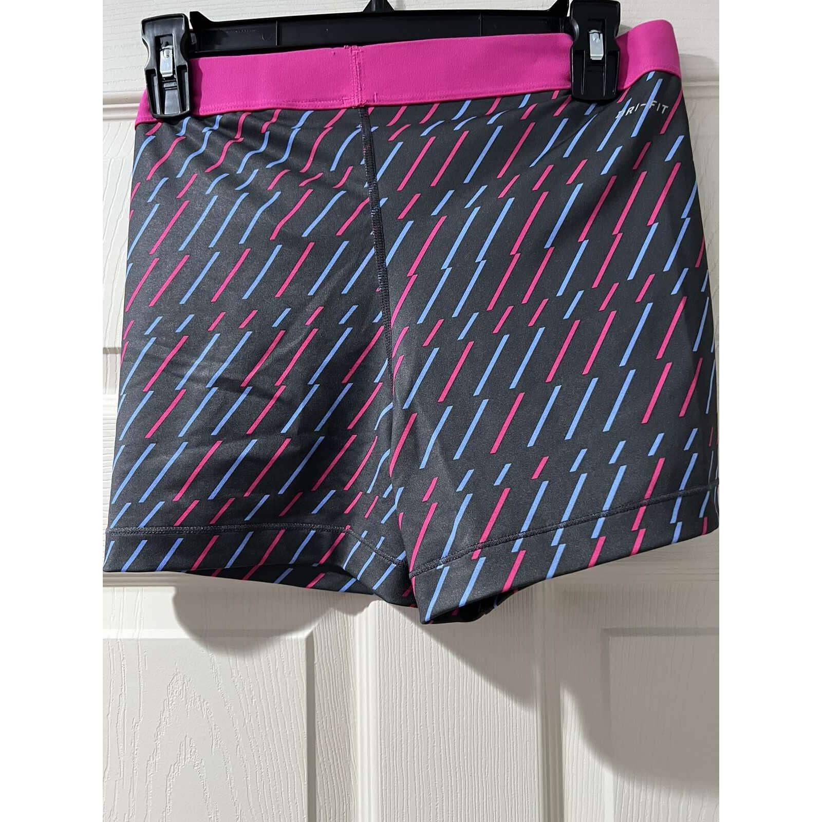 Nike Nike Pro Women Geometric Compression Short Size XL A000506 Size 32" / US 10 / IT 46 - 5 Thumbnail