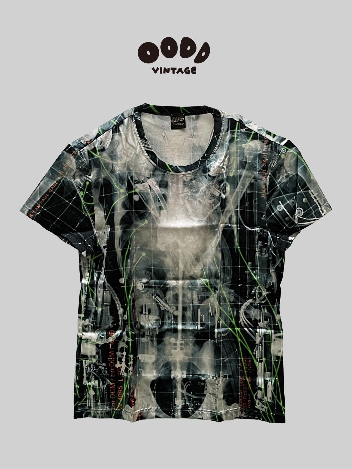 Jean Paul Gaultier Jean Paul Gaultier SS90 X-Ray T-shirt | Grailed
