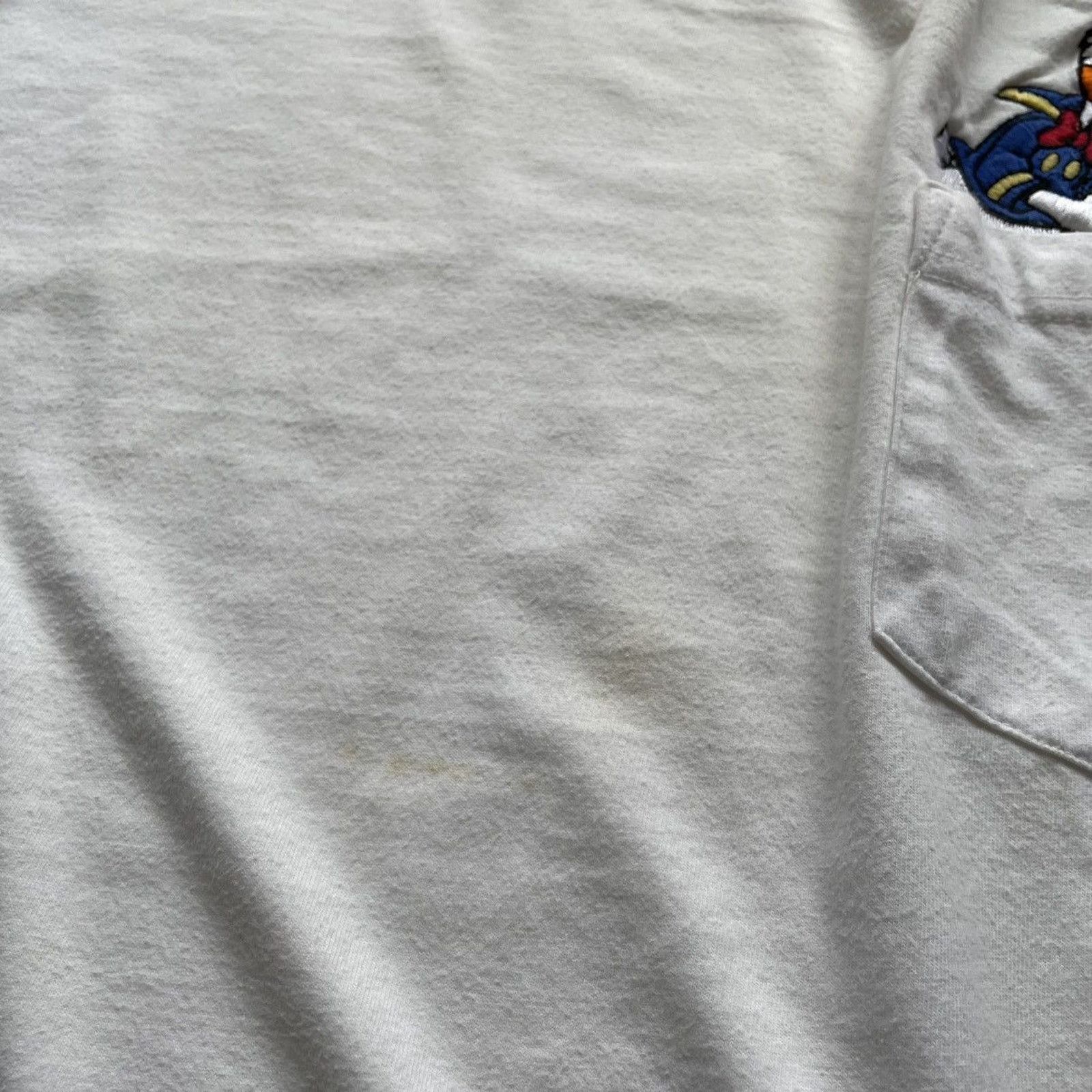 Disney Vintage 90s Disney Donald Duck Long Sleeve Pocket T Shirt XL Size US XL / EU 56 / 4 - 7 Thumbnail
