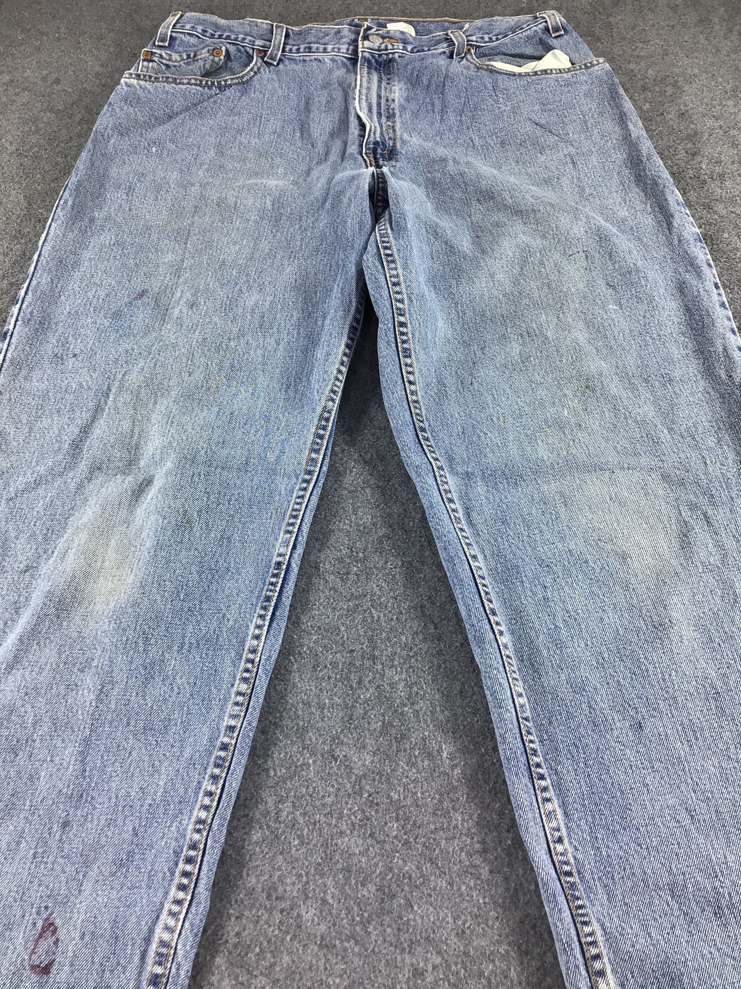 Levi's Vintage Levis 560 Jeans Faded Blue Denim -J464 Size US 37 - 3 Thumbnail