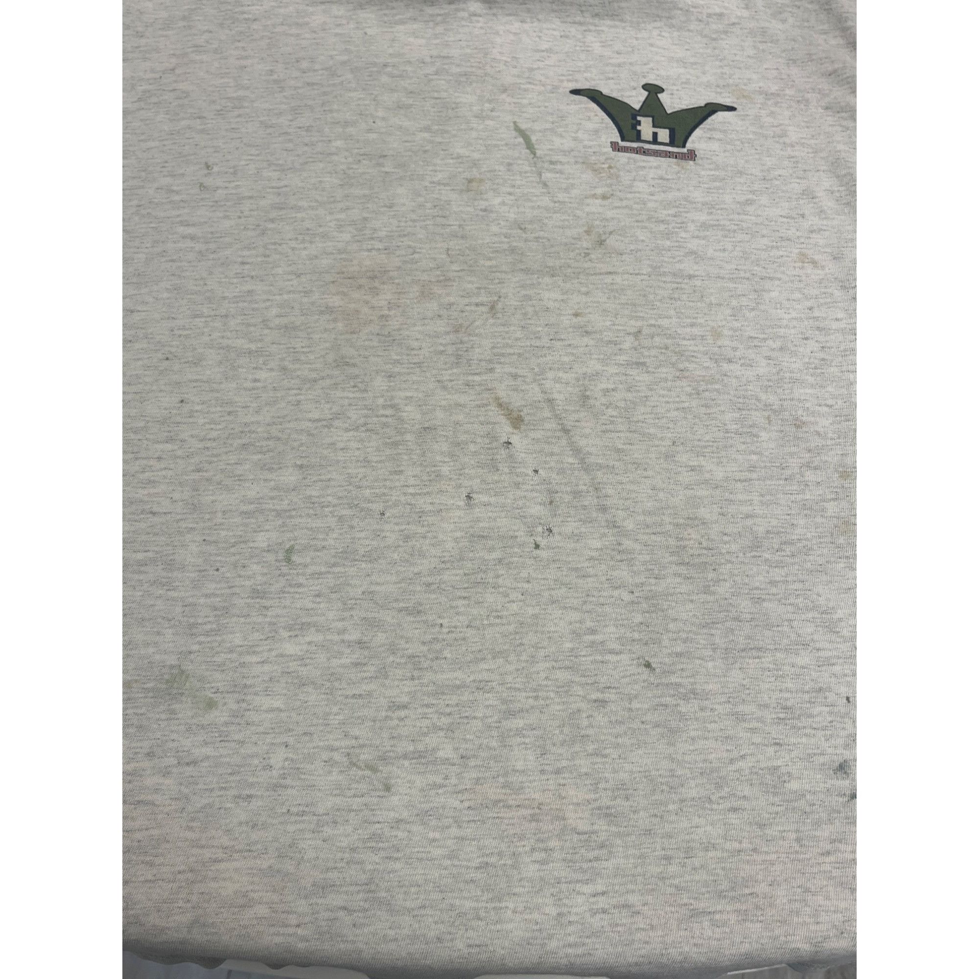 Vintage XL | Y2K Hotsand Grey T-Shirt Size US XL / EU 56 / 4 - 4 Thumbnail