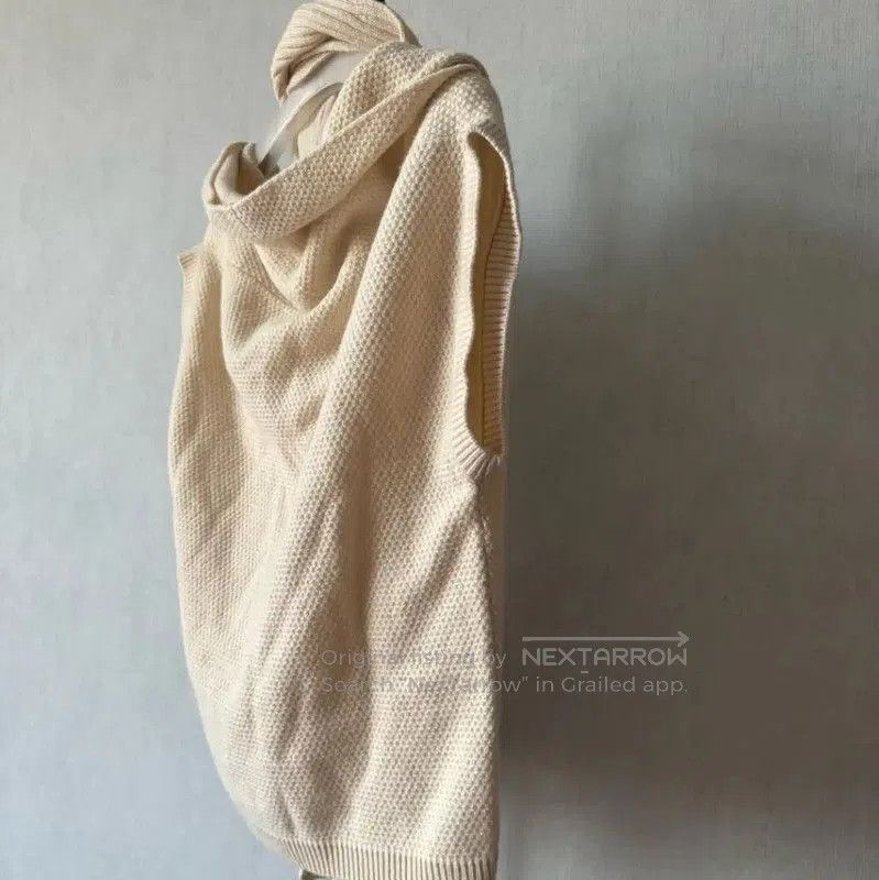 Max Mara MaxMara Beige Wool Short Sleeve Sweater . Size S / US 4 / IT 40 - 3 Thumbnail