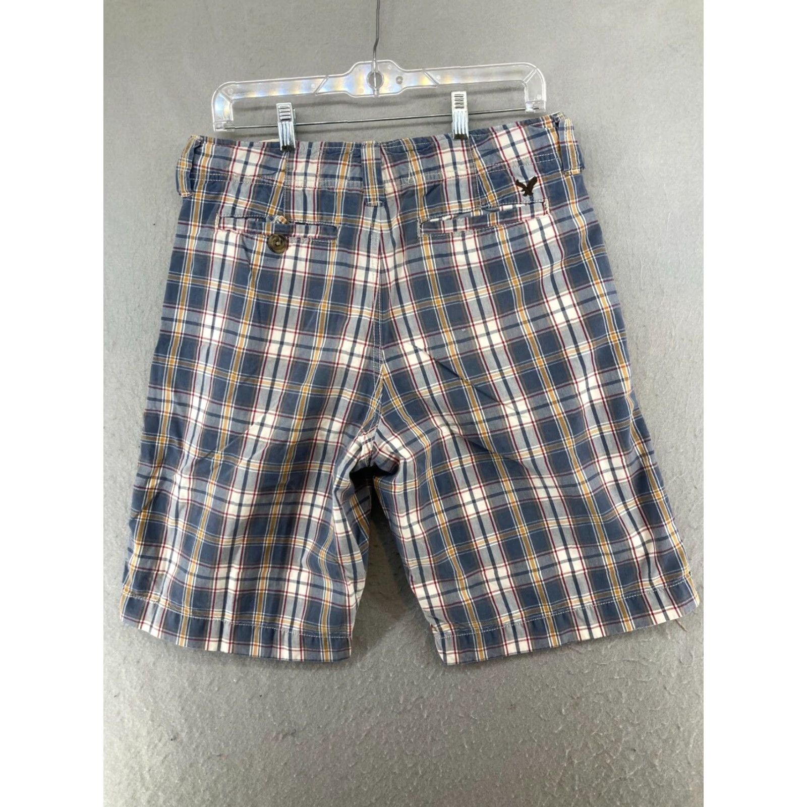 American Eagle Outfitters American Eagle Outfitters Shorts Mens 30 Blue Plaid 10'' Preppy Summer Size US 30 / EU 46 - 7 Thumbnail