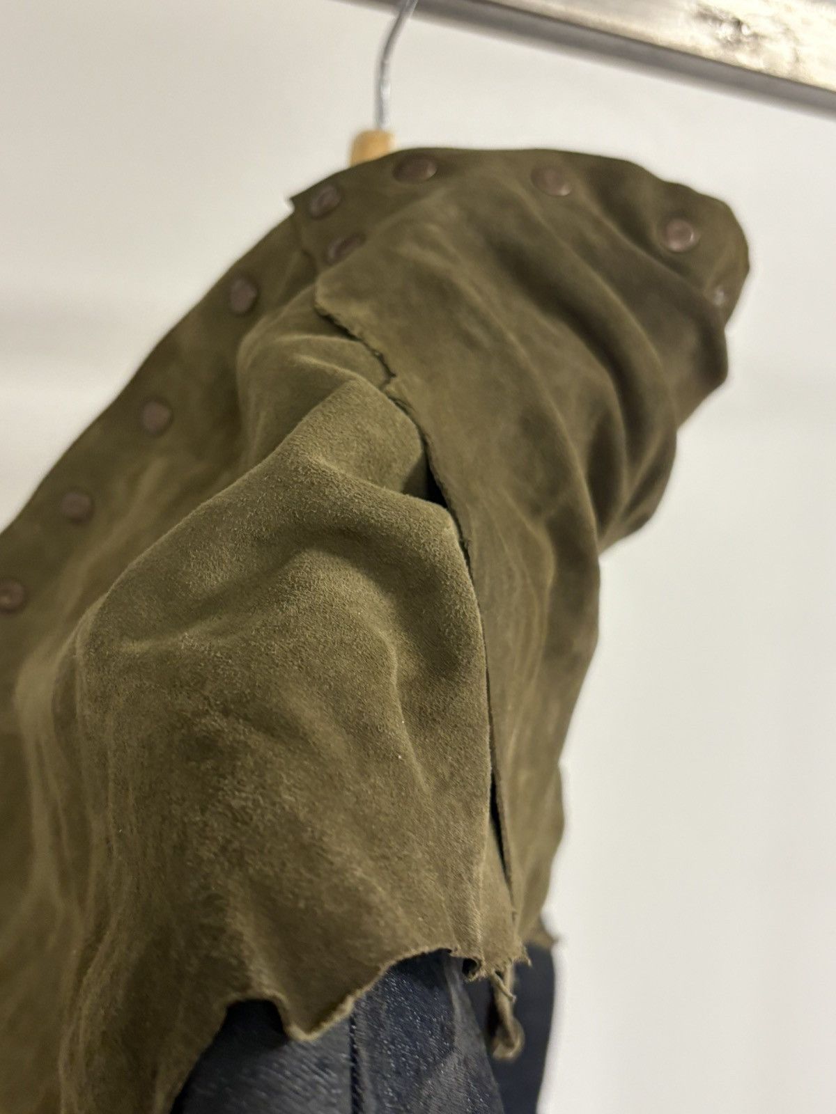 Other Tailor jacket denim and lamb leather Size US M / EU 48-50 / 2 - 6 Thumbnail