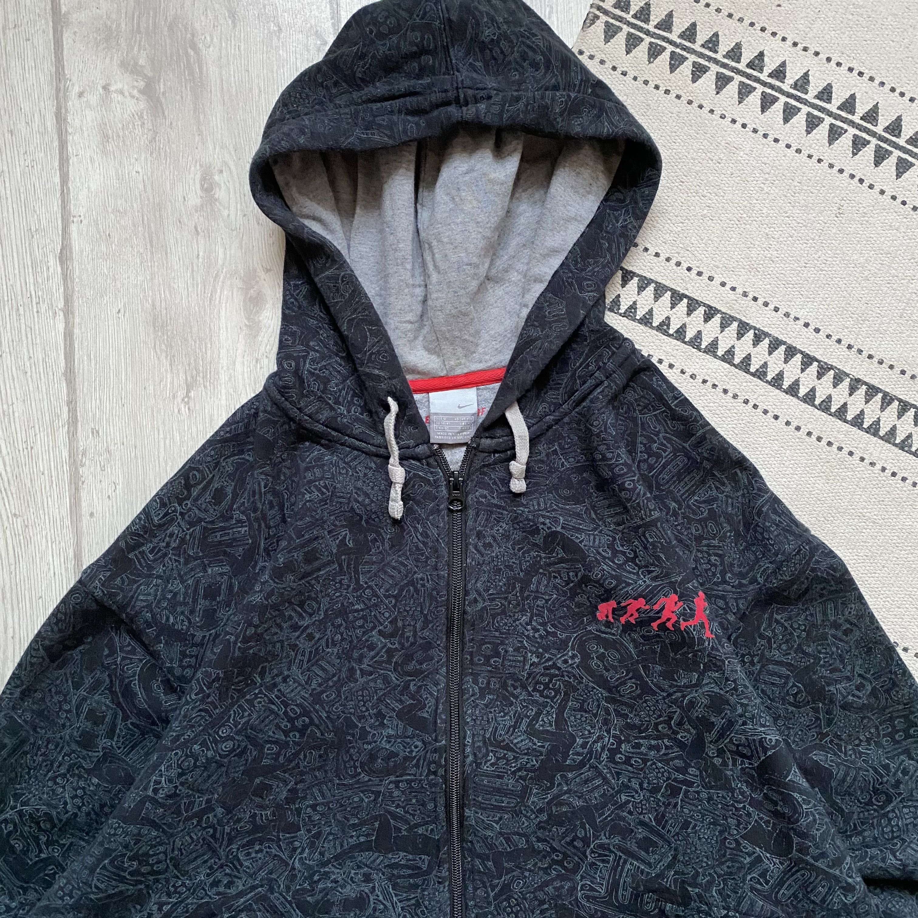 Nike Vintage Nike Zip Air Max Boxy hoodie Y2K monogram Shox Size US M / EU 48-50 / 2 - 2 Thumbnail