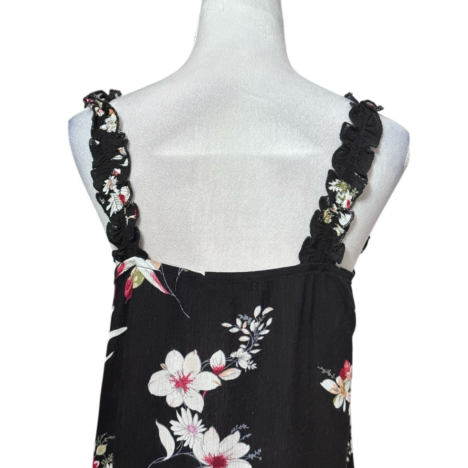 Other Gibson Look Tank Top Ruffle Floral Multicolor Women's S NWOT Size S / US 4 / IT 40 - 5 Thumbnail