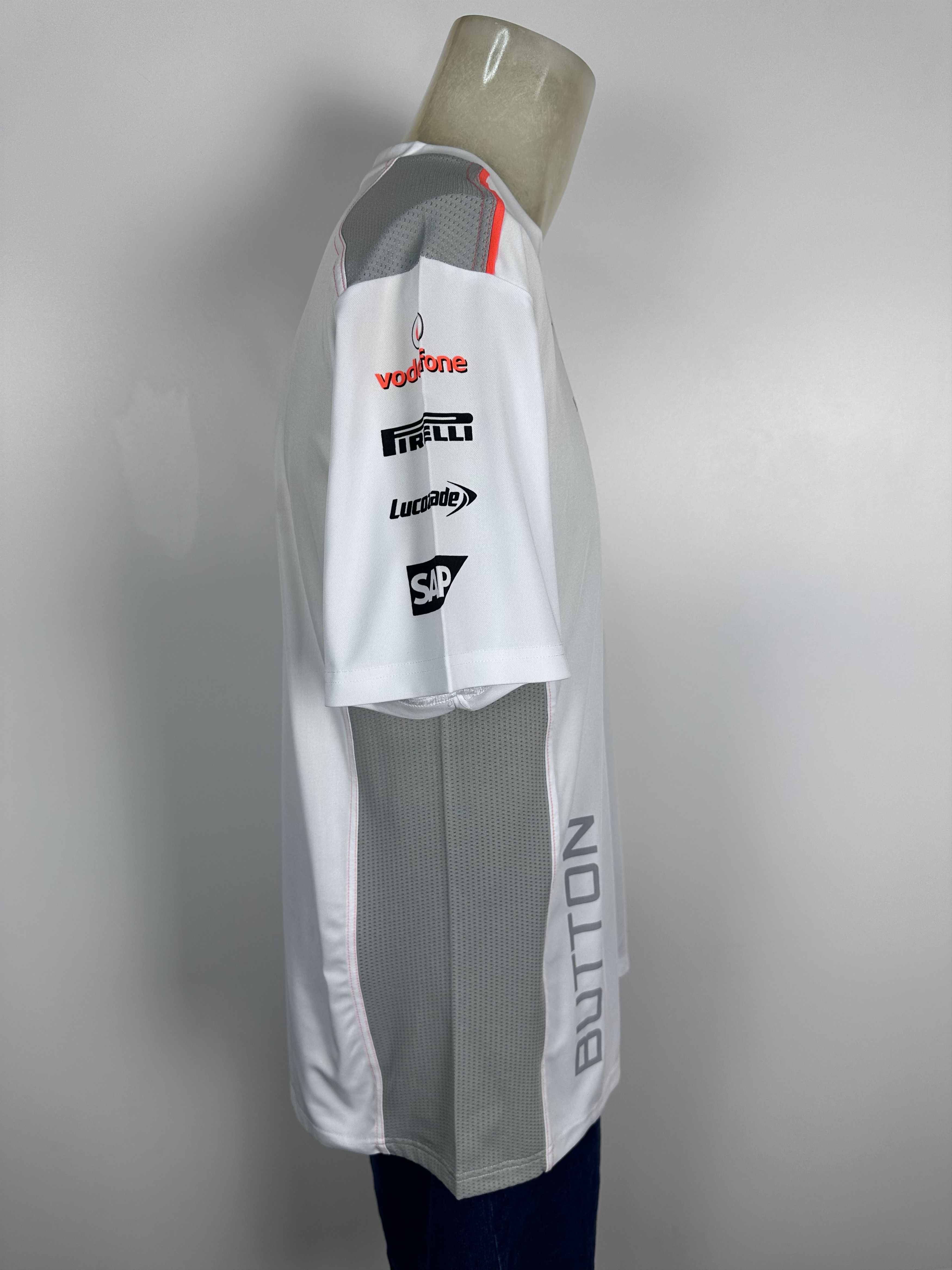 Hugo Boss × Mercedes-Benz McLaren Mercedes Benz Vodafone Boss Formula 1 Racing T-shirt Size US XL / EU 56 / 4 - 7 Thumbnail