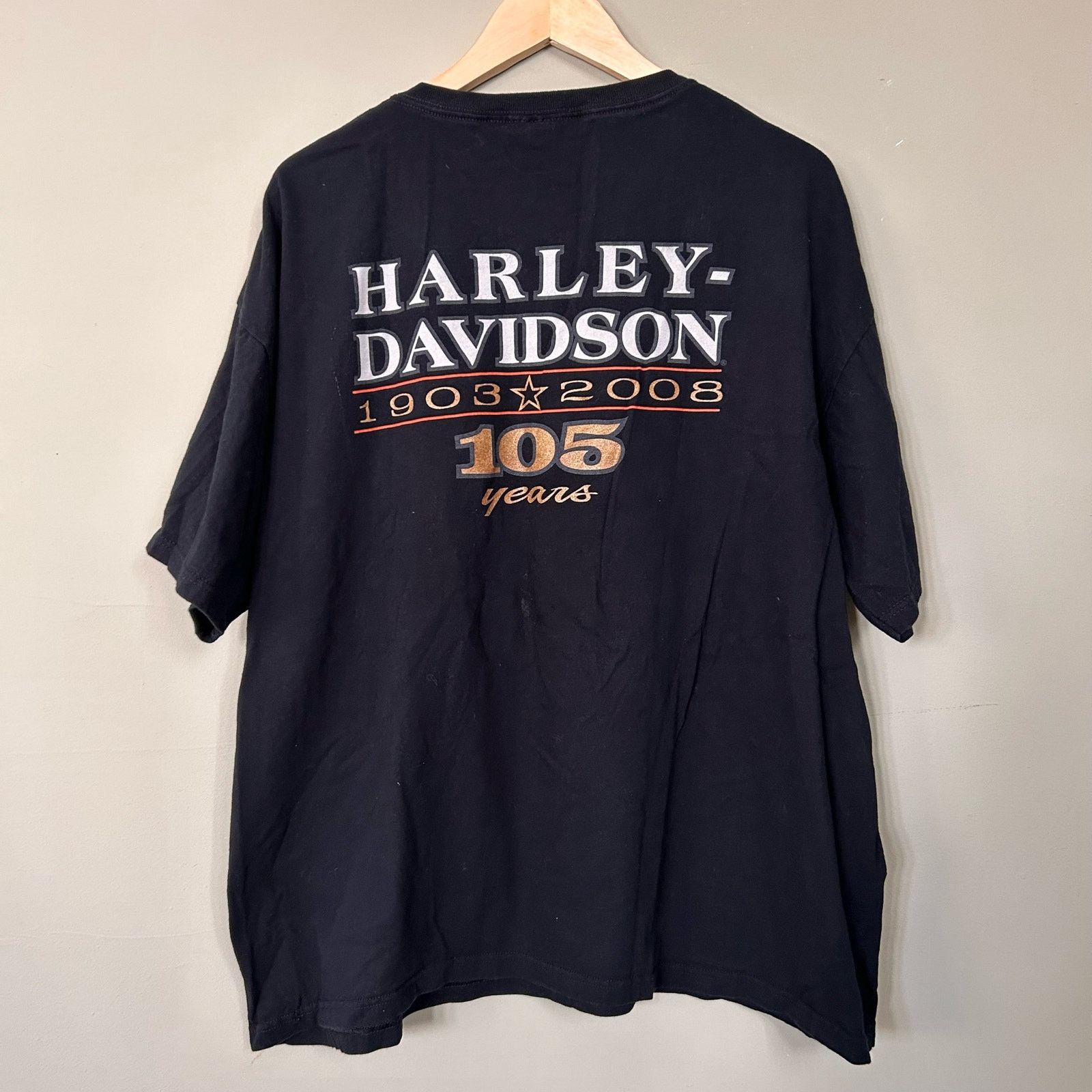 Harley Davidson Harley Davidson 105 Years 2003 T-shirt Mens 2XL? Size US XXL / EU 58 / 5 - 2 Thumbnail