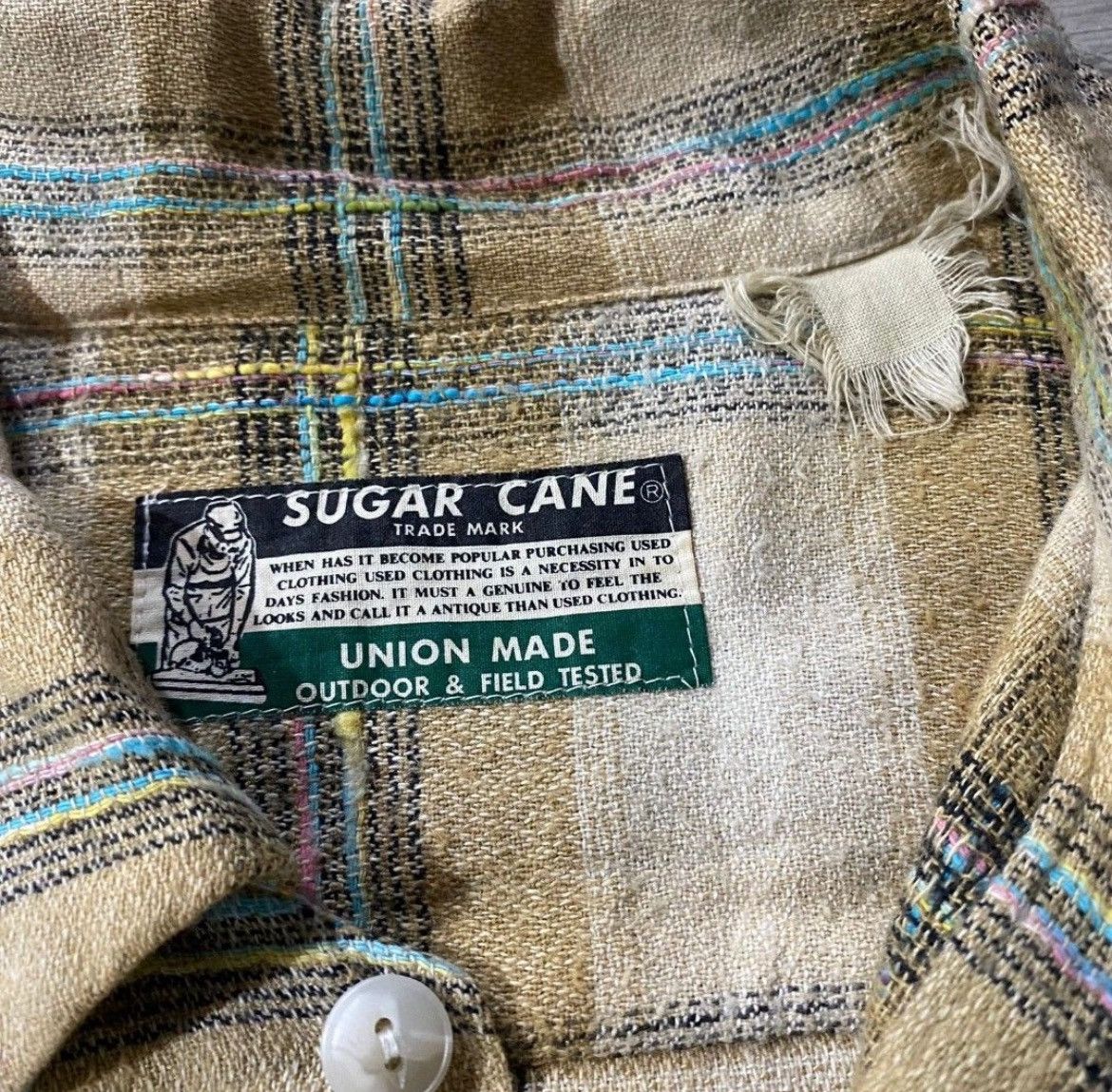 Sugar Cane × Toyo Enterprises Vintage Sugarcane Toyo Enterprises Plaid Red Shirt Size US M / EU 48-50 / 2 - 4 Thumbnail