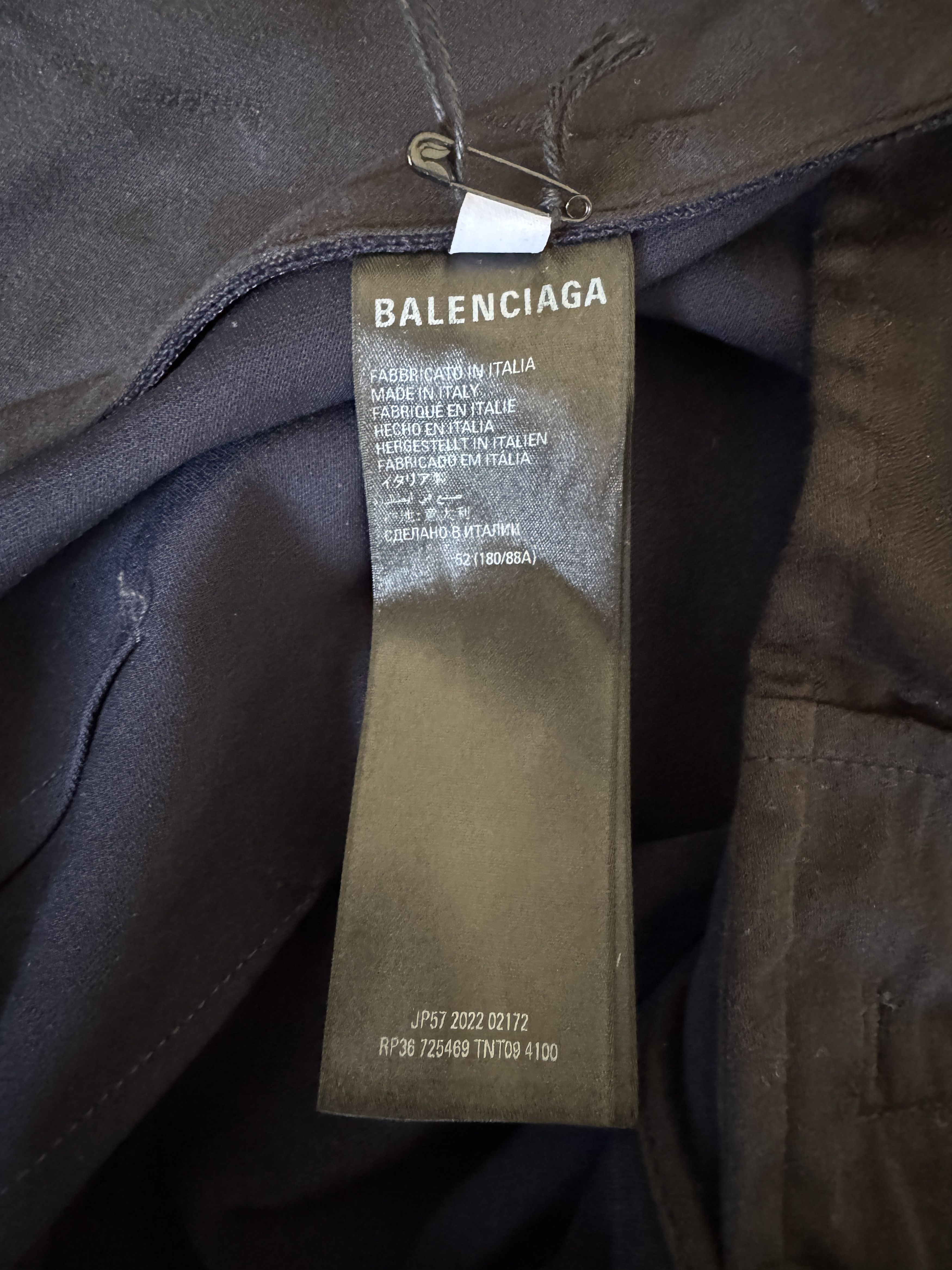Balenciaga Garde-Robe High Waist Wool Trousers Size US 34 / EU 50 - 21 Thumbnail