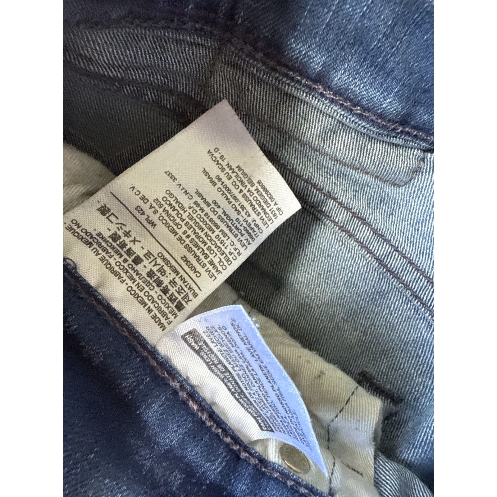 Levi's Levi's Jeans 511 White Oak Cone Denim Distressed 34x34 Blue Regular Men Size US 34 / EU 50 - 5 Thumbnail