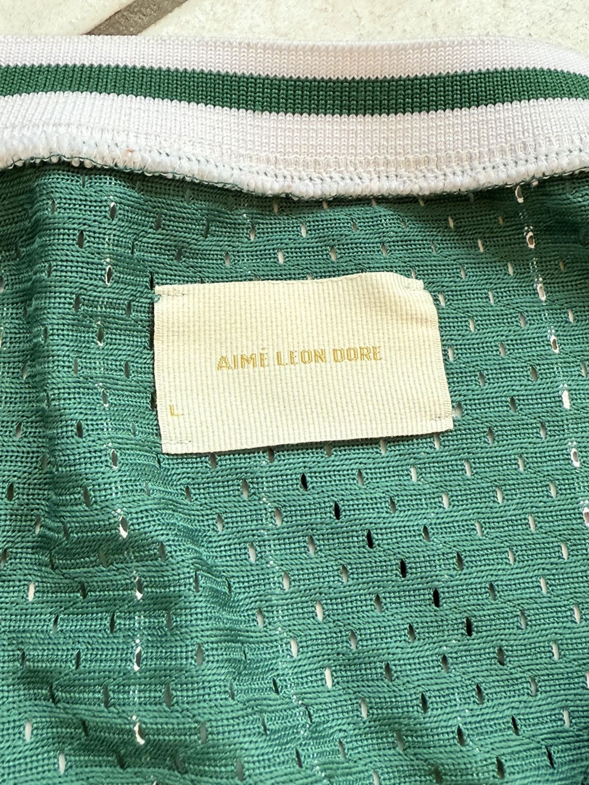 Aime Leon Dore Aimé Leon Dore Striped Basketball Jersey Size US L / EU 52-54 / 3 - 4 Thumbnail