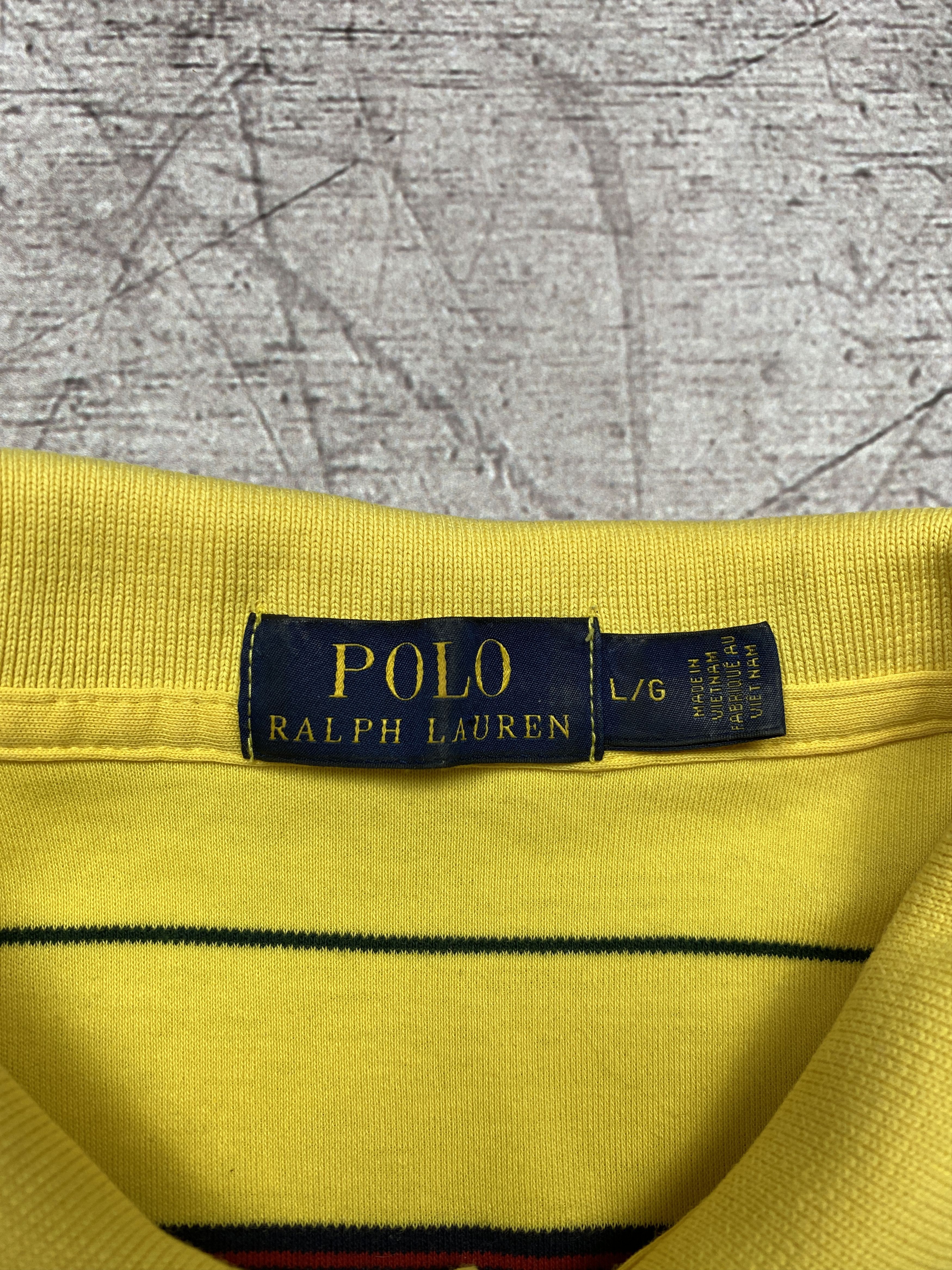 Polo Ralph Lauren × Ralph Lauren Polo Ralph Lauren Vintage Mens Polo Shirt Size US L / EU 52-54 / 3 - 4 Thumbnail
