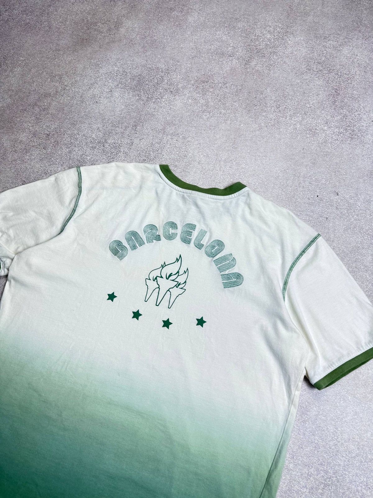 Nike Vintage 90s Nike Barcelona Olympics Faded T-shirt XL Size US XL / EU 56 / 4 - 2 Thumbnail