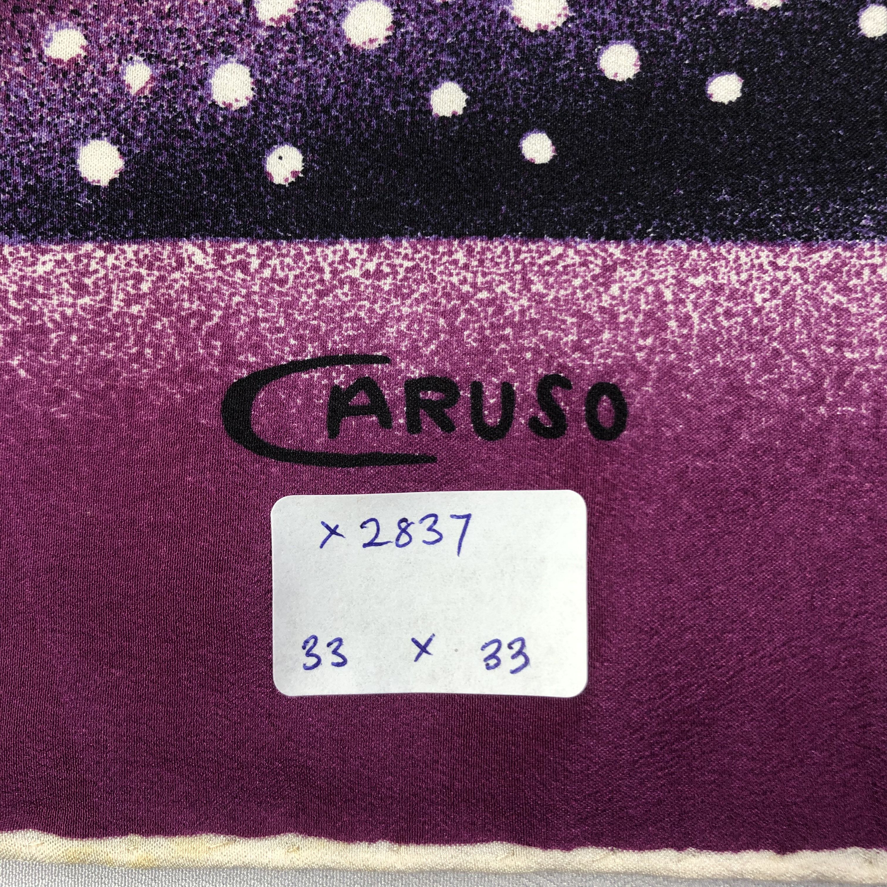 Caruso × Vintage Vintage Caruso Silk Scarf Size ONE SIZE - 7 Thumbnail