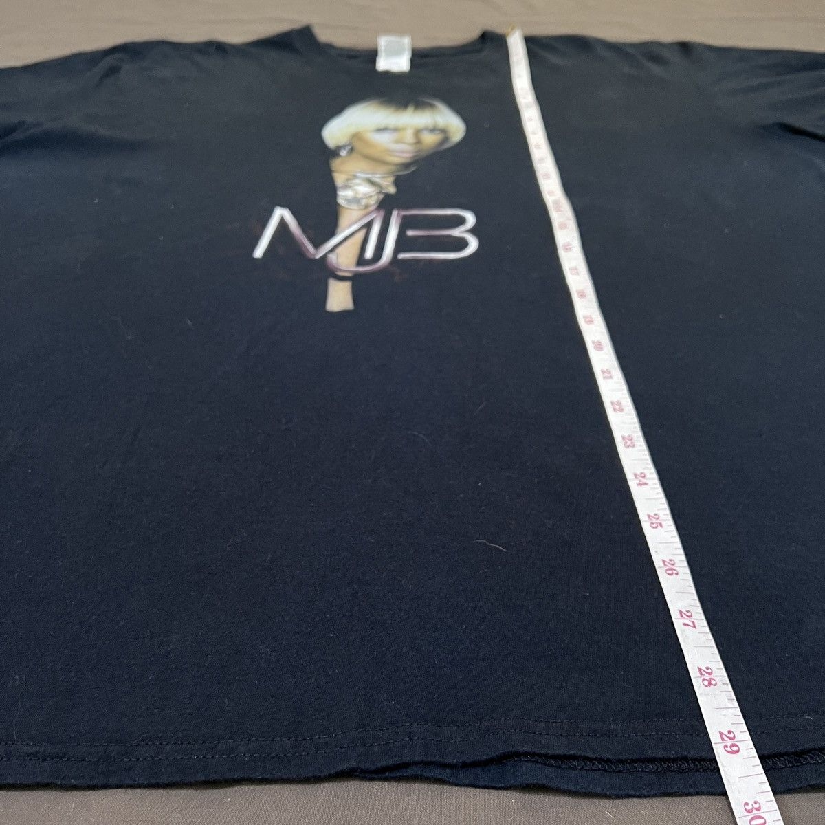 Rap Tees × Vintage Vintage Y2K Mary J. Blige HipHop R&B Soul Promo Tee 2XL Size US XXL / EU 58 / 5 - 6 Thumbnail
