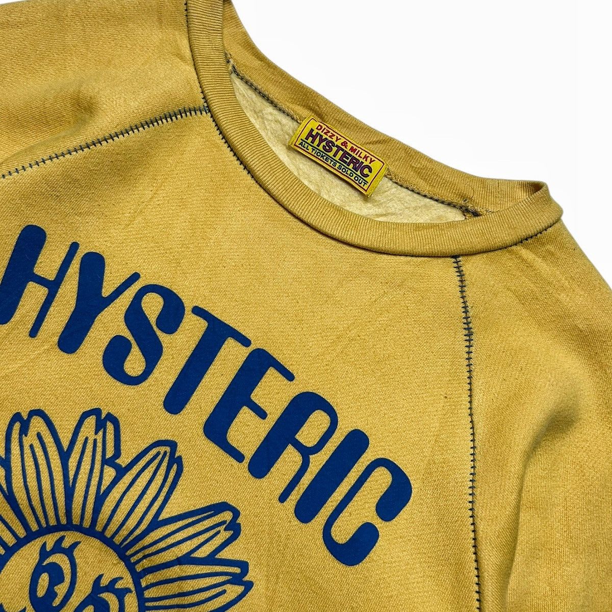 Hysteric Glamour × If Six Was Nine × Japanese Brand Hysteric Glamour Sun Flower Dizzy & Milky Sweatshirts Size ONE SIZE - 3 Thumbnail