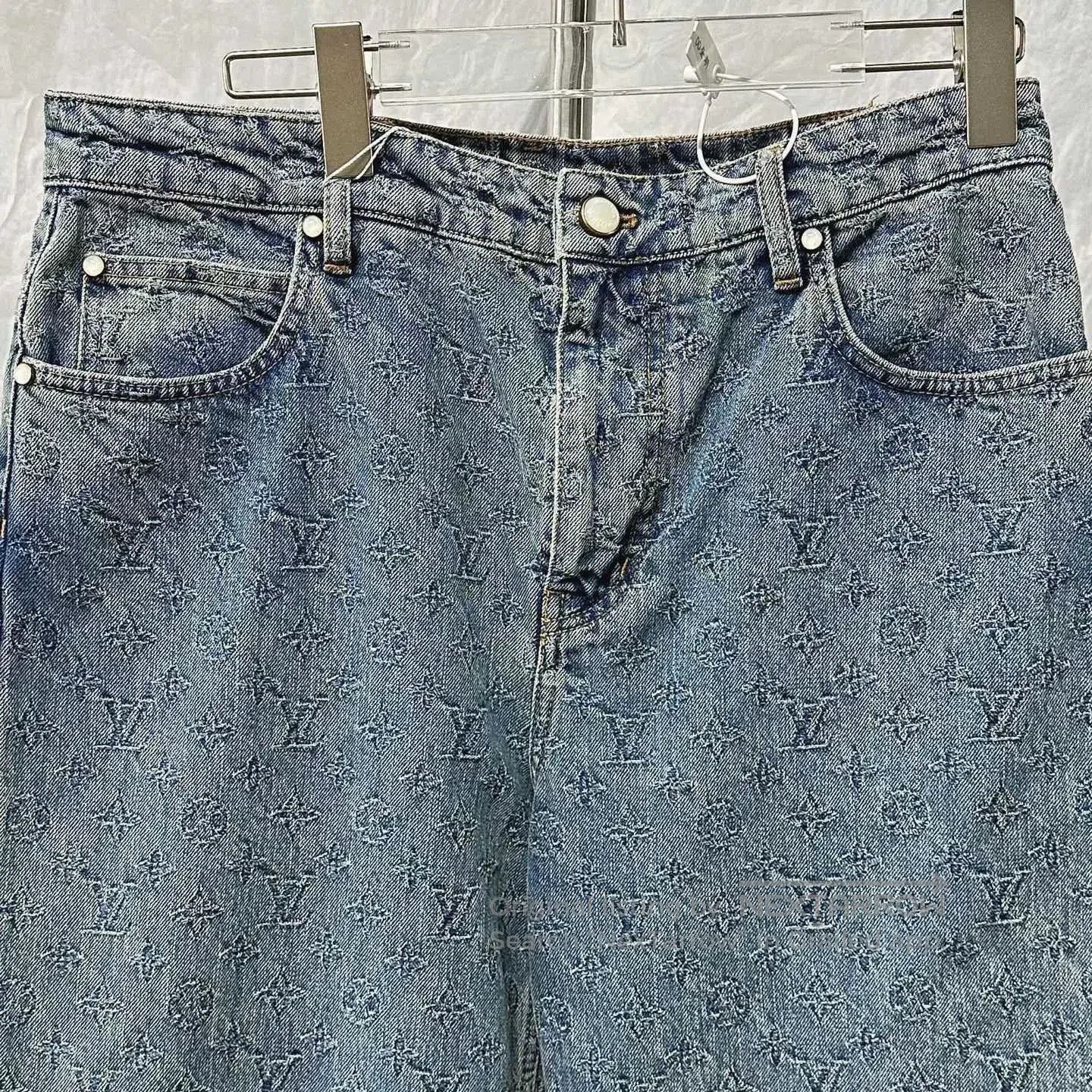 Louis Vuitton Louis Vuitton SS25 Floral Denim Pants Size 30. Size US 30 / EU 46 - 2 Thumbnail