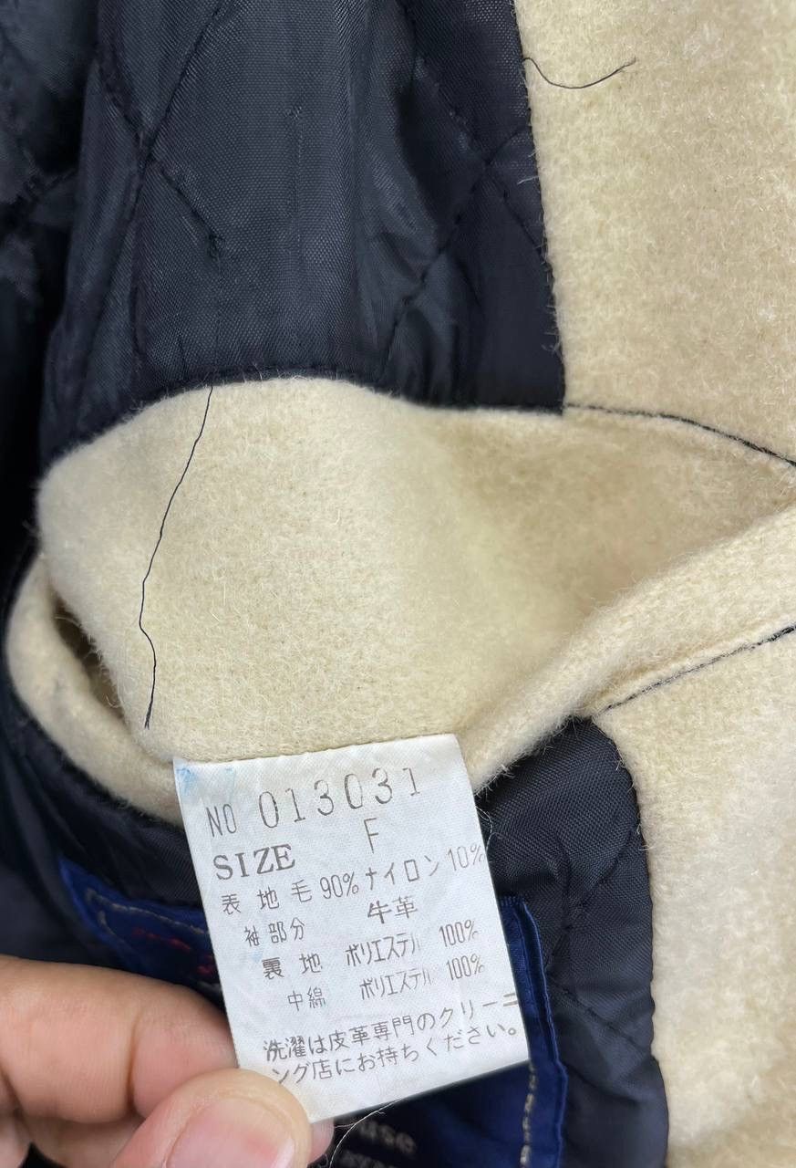Japanese Brand Vintage Abahouse Rare Design Wool Varsity Jacket Size US M / EU 48-50 / 2 - 13 Thumbnail