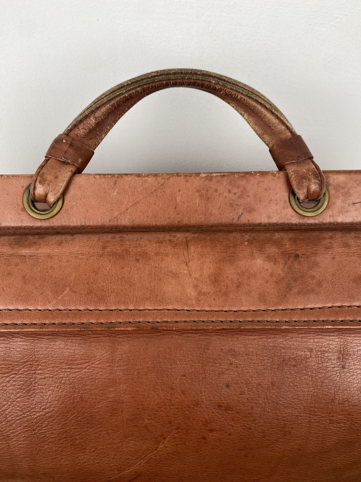Porter Vintage 90's Porter Large Patina Leather Doctors Bag Size ONE SIZE - 24 Thumbnail