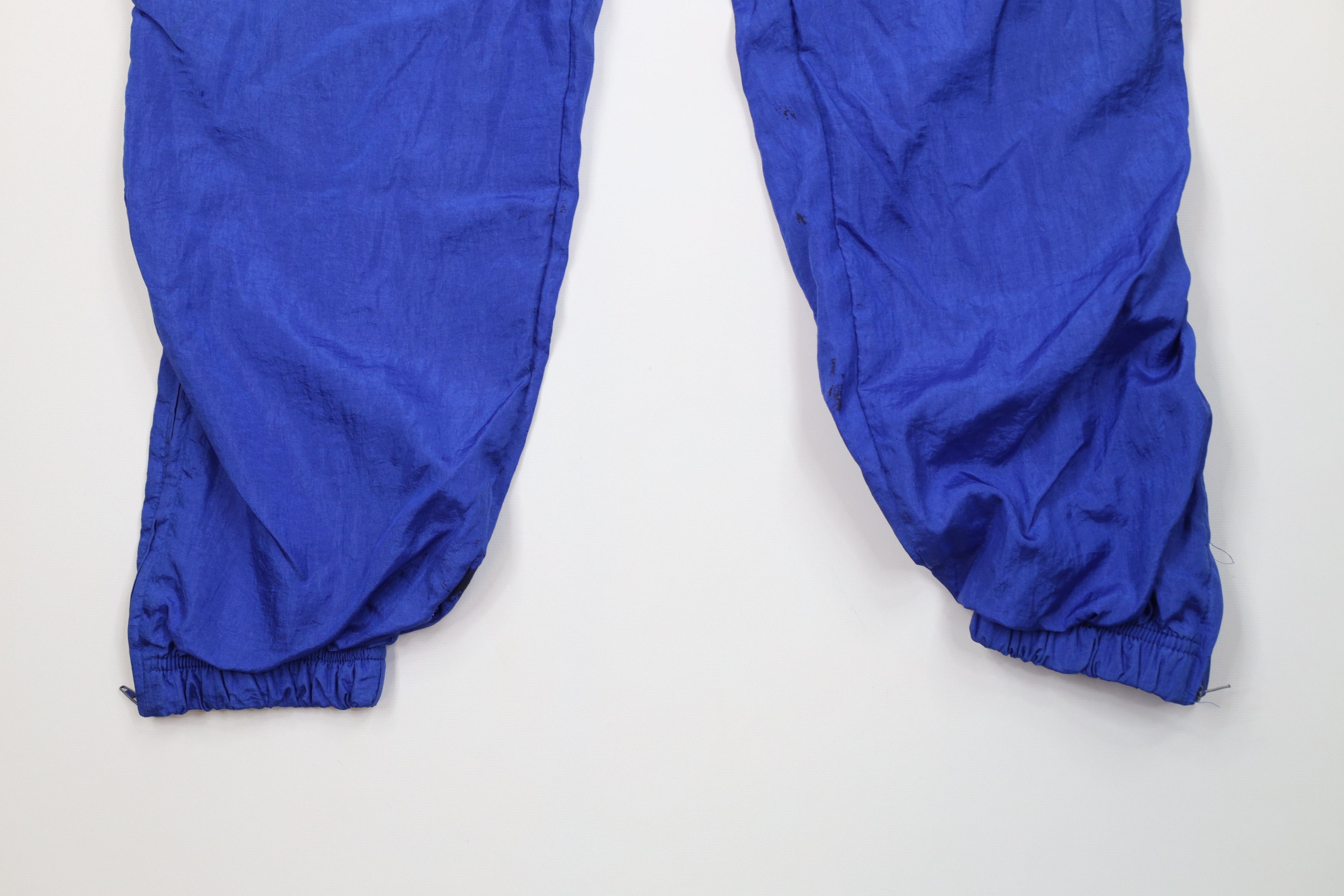 Vintage Vintage 90s Streetwear Blank Lined Windbreaker Joggers Pants Size US 36 / EU 52 - 4 Thumbnail
