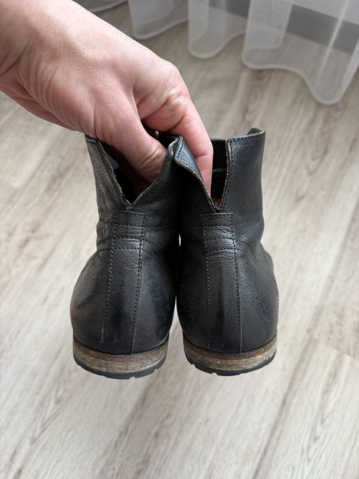 Other Think! Black Leather Boots EU 41 Minimal Comfort Derby Size US 8 / EU 41 - 8 Thumbnail