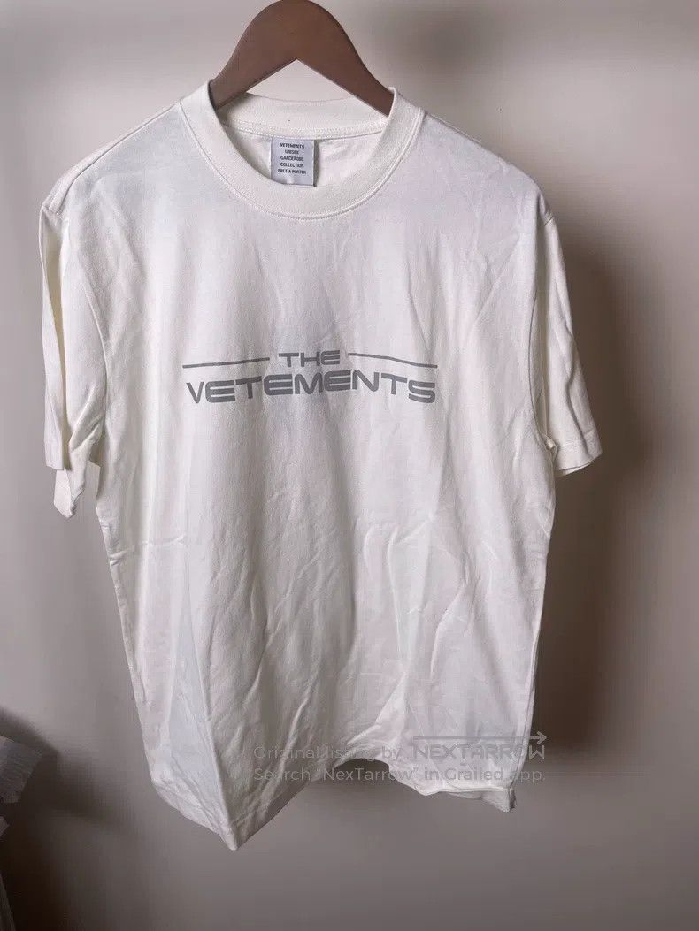 Vetements Vetements Branded Printed T-Shirt M Size Size US M / EU 48-50 / 2 - 1 Thumbnail