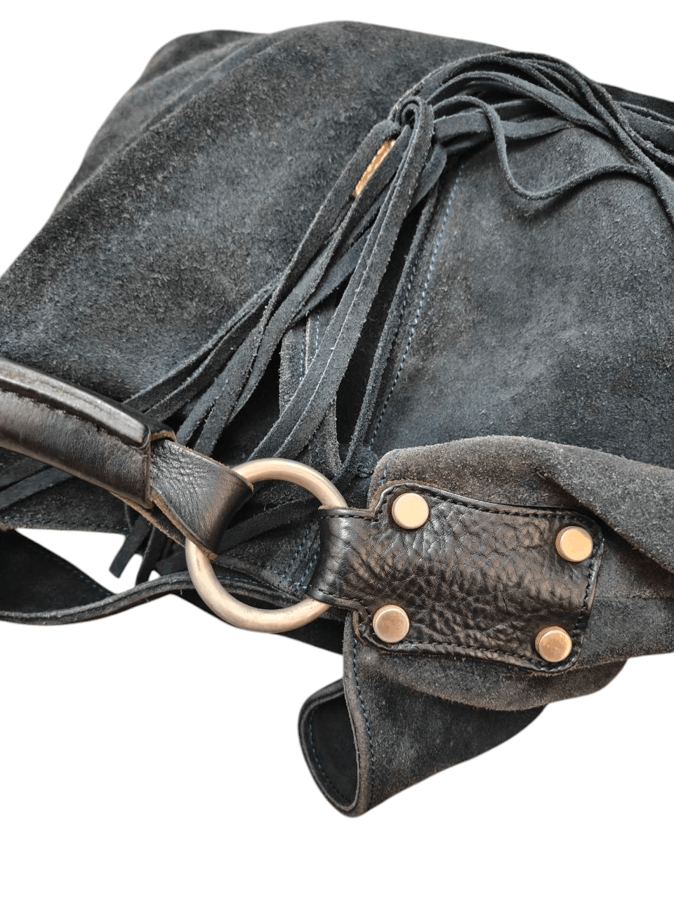 Leather Italian Treasure Topkapi Leather Bucket Carry Size ONE SIZE - 8 Thumbnail