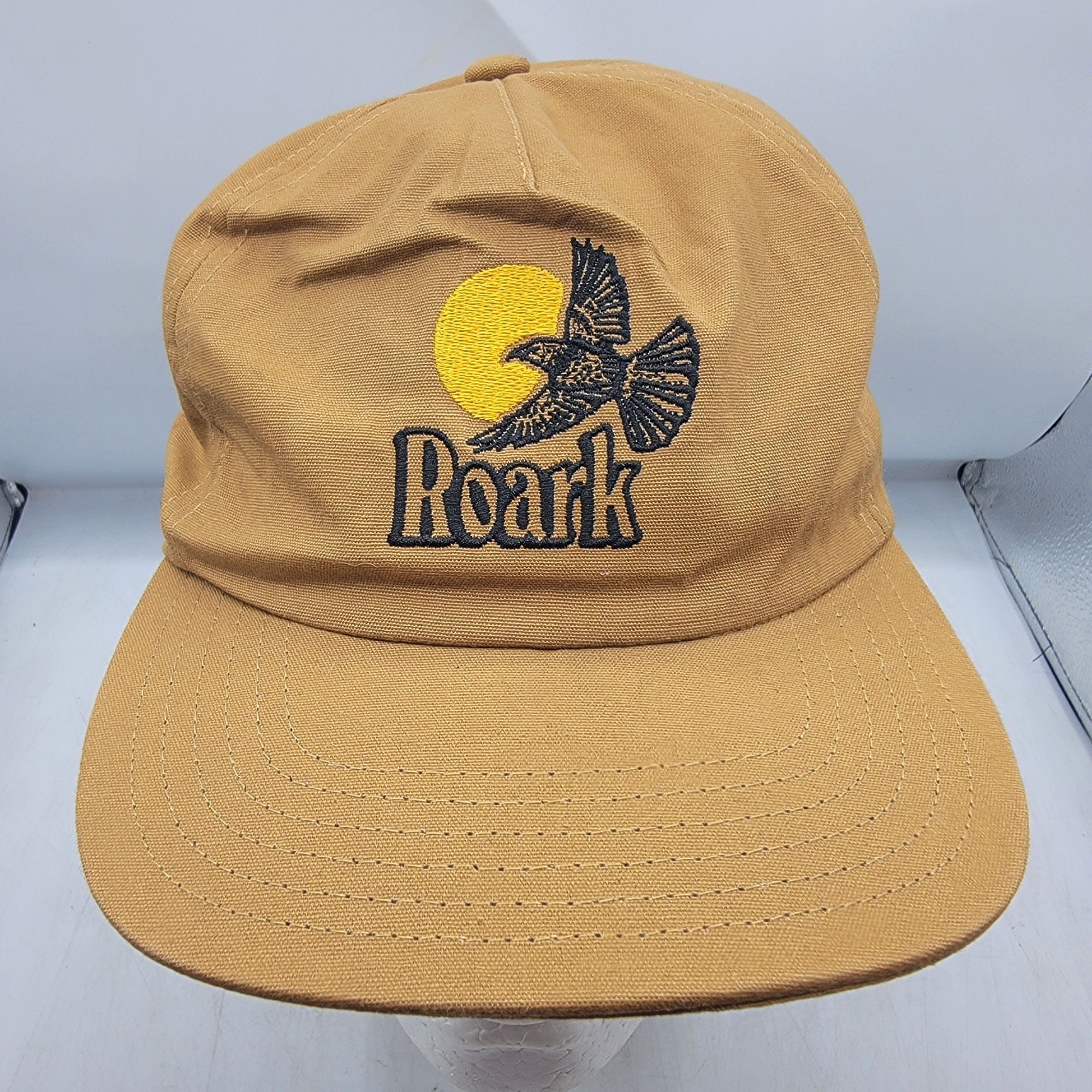 Roark Roark Mens Brown Messenger 5 Panel Snapback Hat Outdoors Cas Size ONE SIZE - 1 Thumbnail