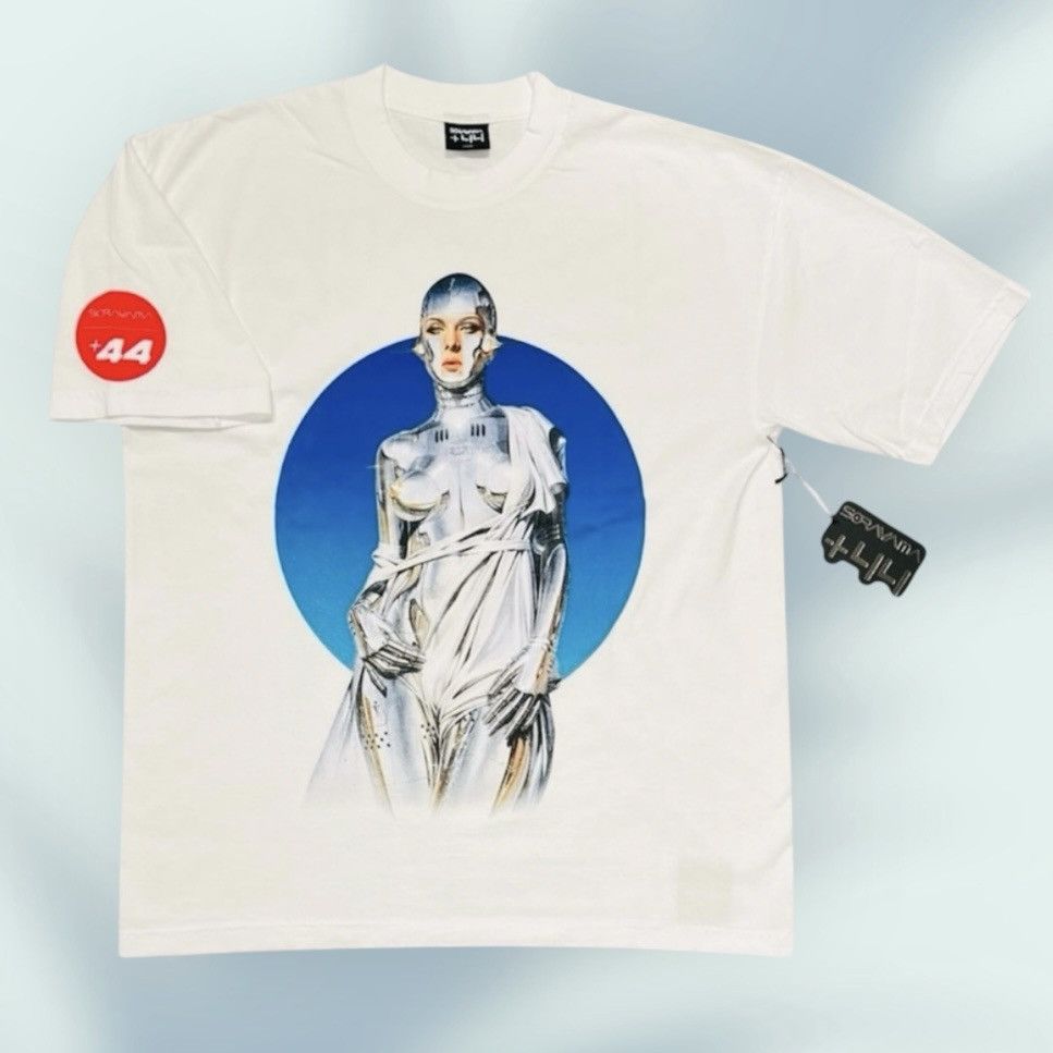 Hajime SORAYAMA x Lewis HAMILTON F1 Chrome T-Shirt - White