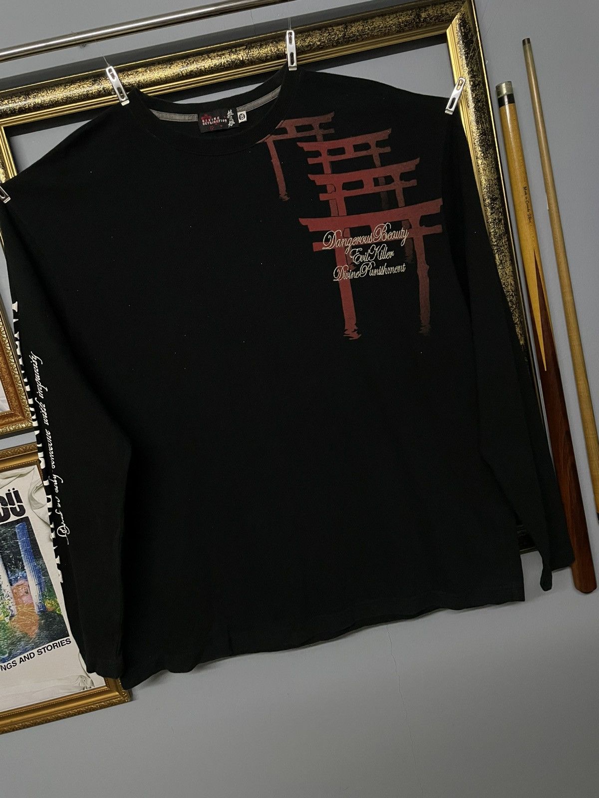 Designer × Japanese Brand × Vintage Vintage Japan 90s Divine Retribution King Of Slay Sukajan Size US XL / EU 56 / 4 - 8 Thumbnail