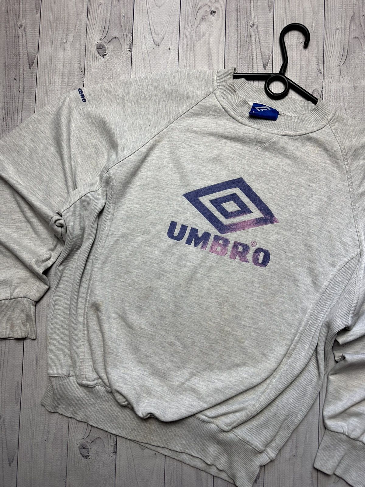 Umbro Vintage Umbro Pro training big logo sweatshirt size M Size US M / EU 48-50 / 2 - 3 Thumbnail