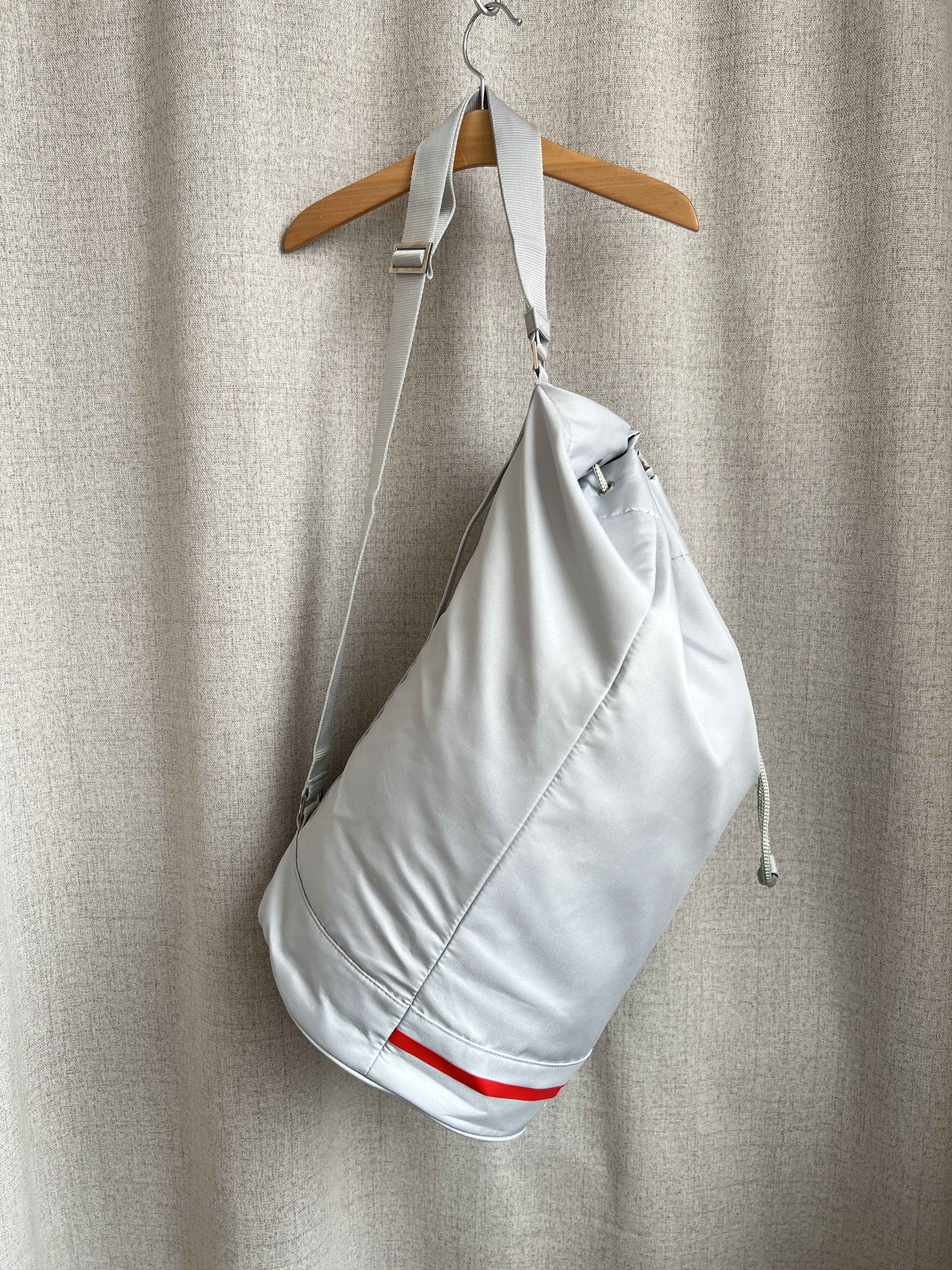 Prada Vintage Prada Luna Rossa Big Satchel Bag Size ONE SIZE - 10 Thumbnail