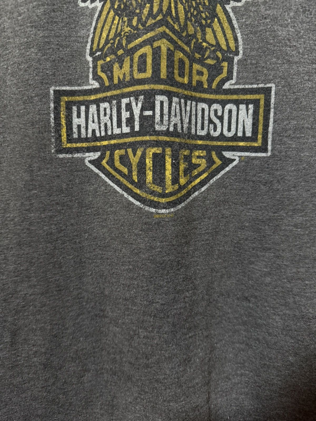 Band Tees × Harley Davidson × Vintage Vintage 2014 Harley Davidson Motorcycles Eagle Retro T-Shirt Size US M / EU 48-50 / 2 - 7 Thumbnail