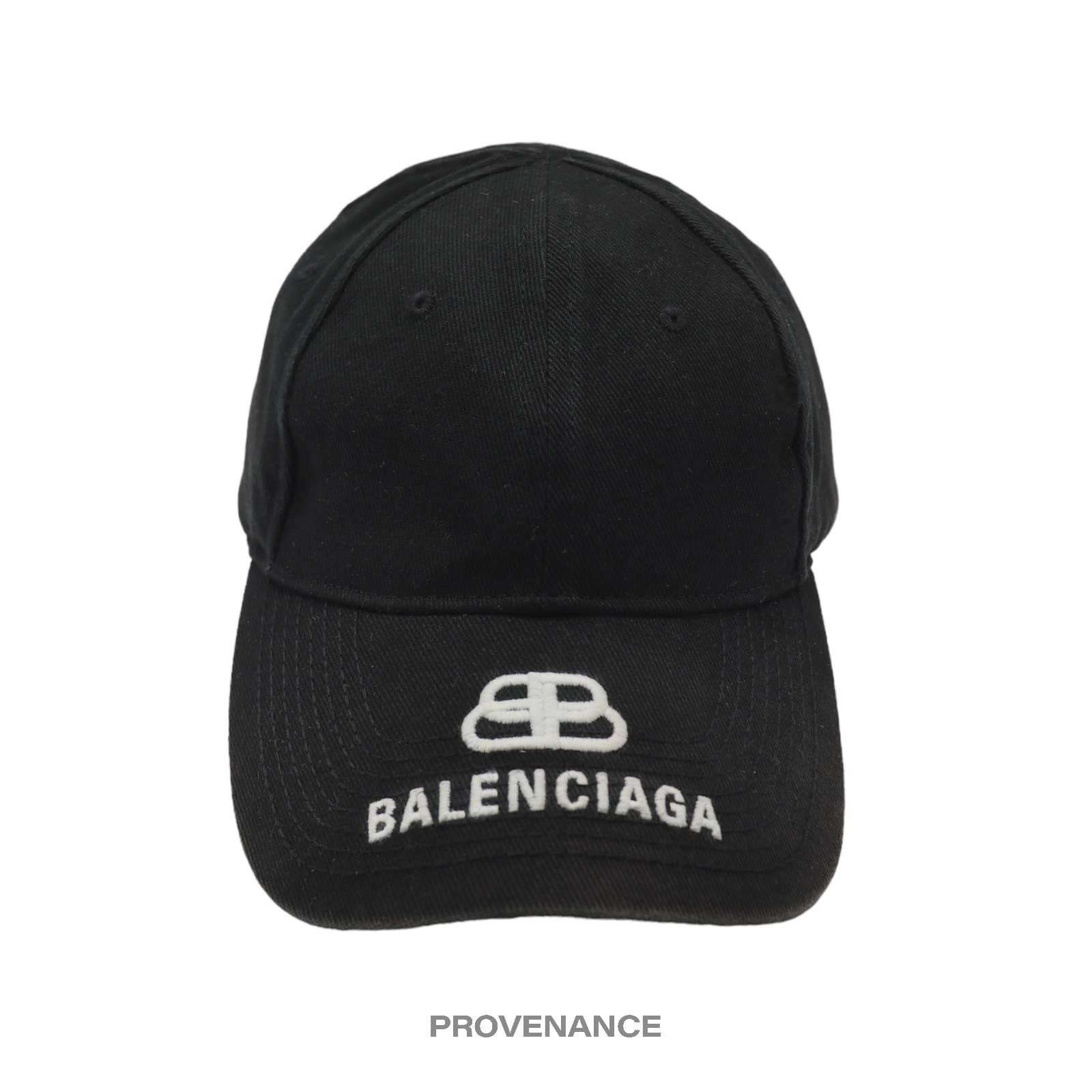 Balenciaga Balenciaga BB Logo Cap - Black Size ONE SIZE - 1 Thumbnail